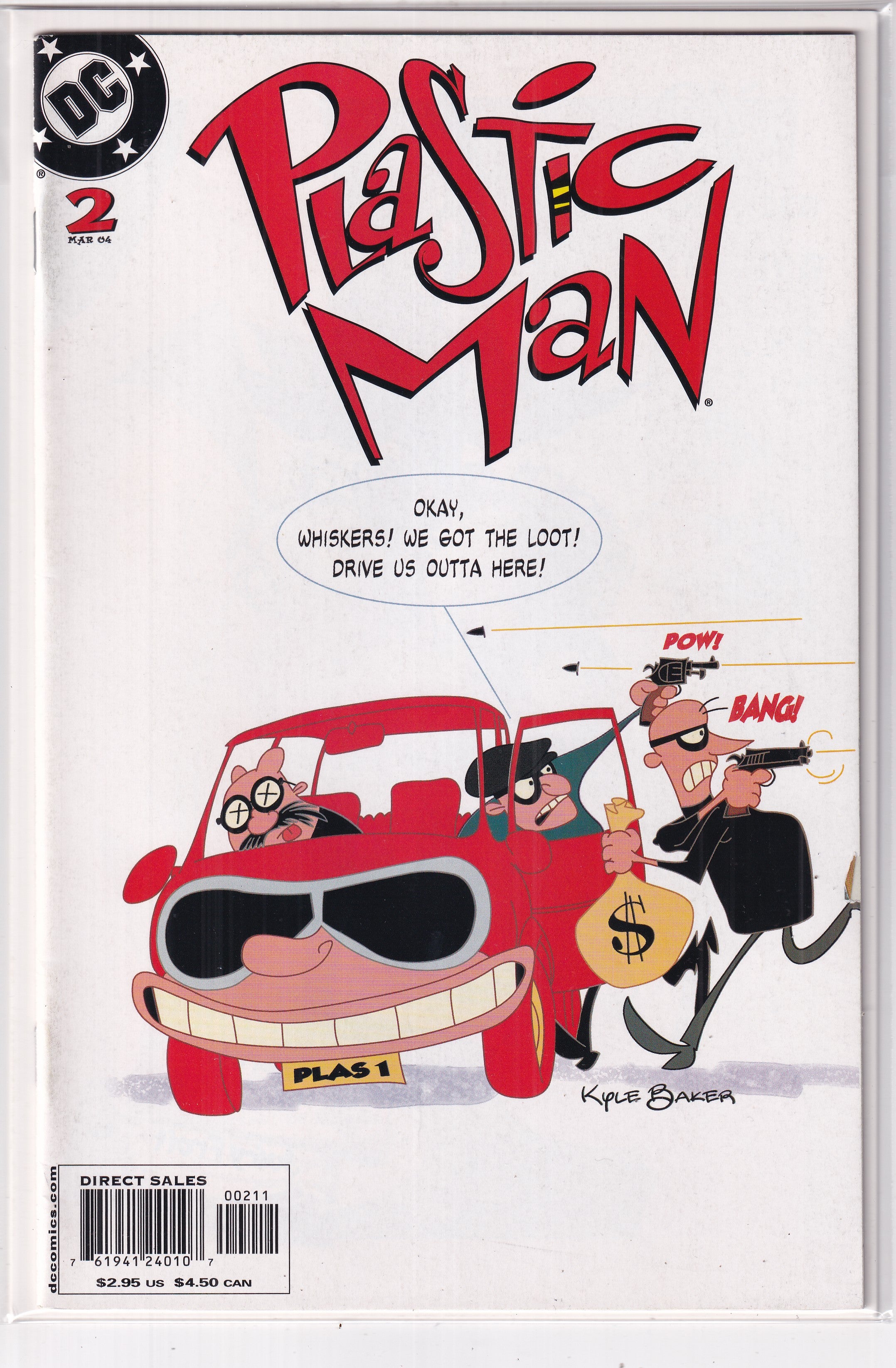 PLASTIC MAN #2 - Slab City Comics 