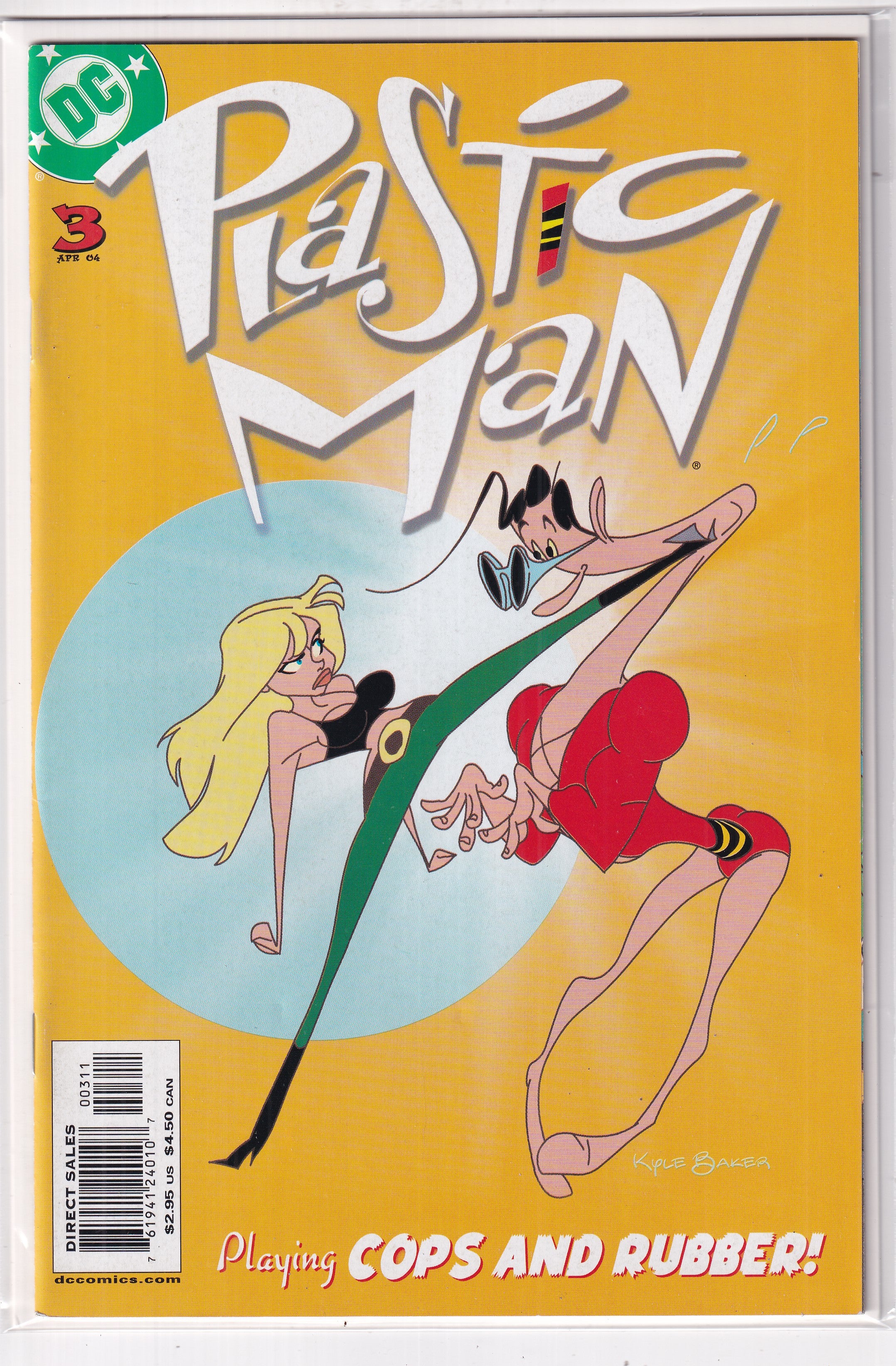 PLASTIC MAN #3 - Slab City Comics 