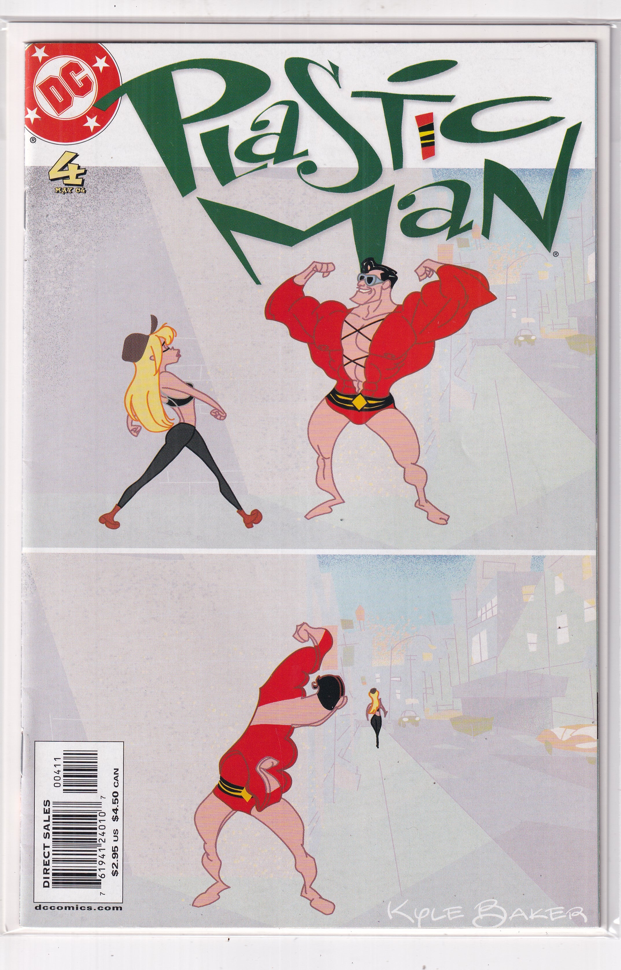 PLASTIC MAN #4 - Slab City Comics 