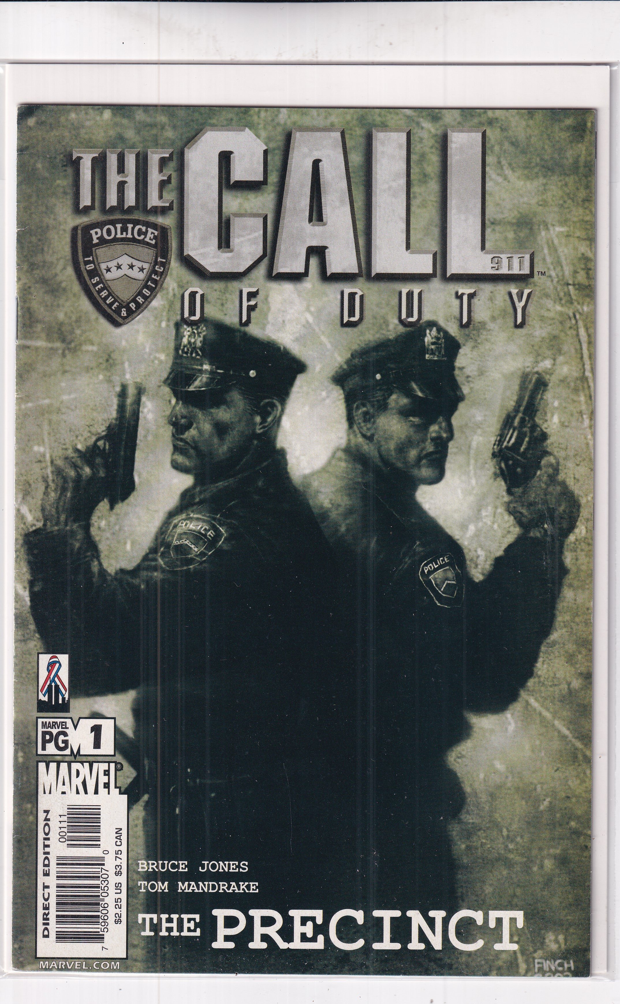 CALL OF DUTY POLICE #1 - Slab City Comics 