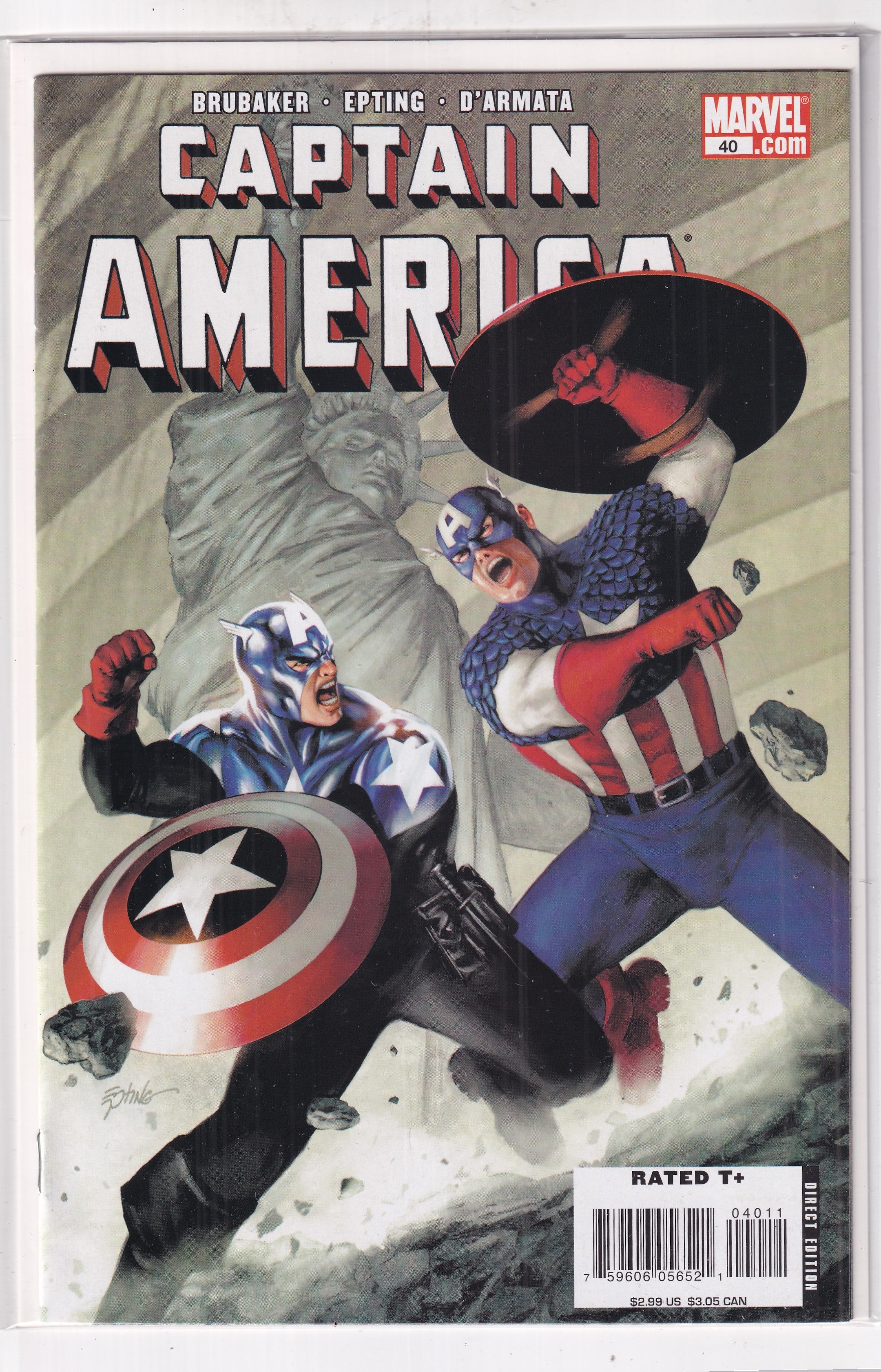 CAPTAIN AMERICA #40 - Slab City Comics 