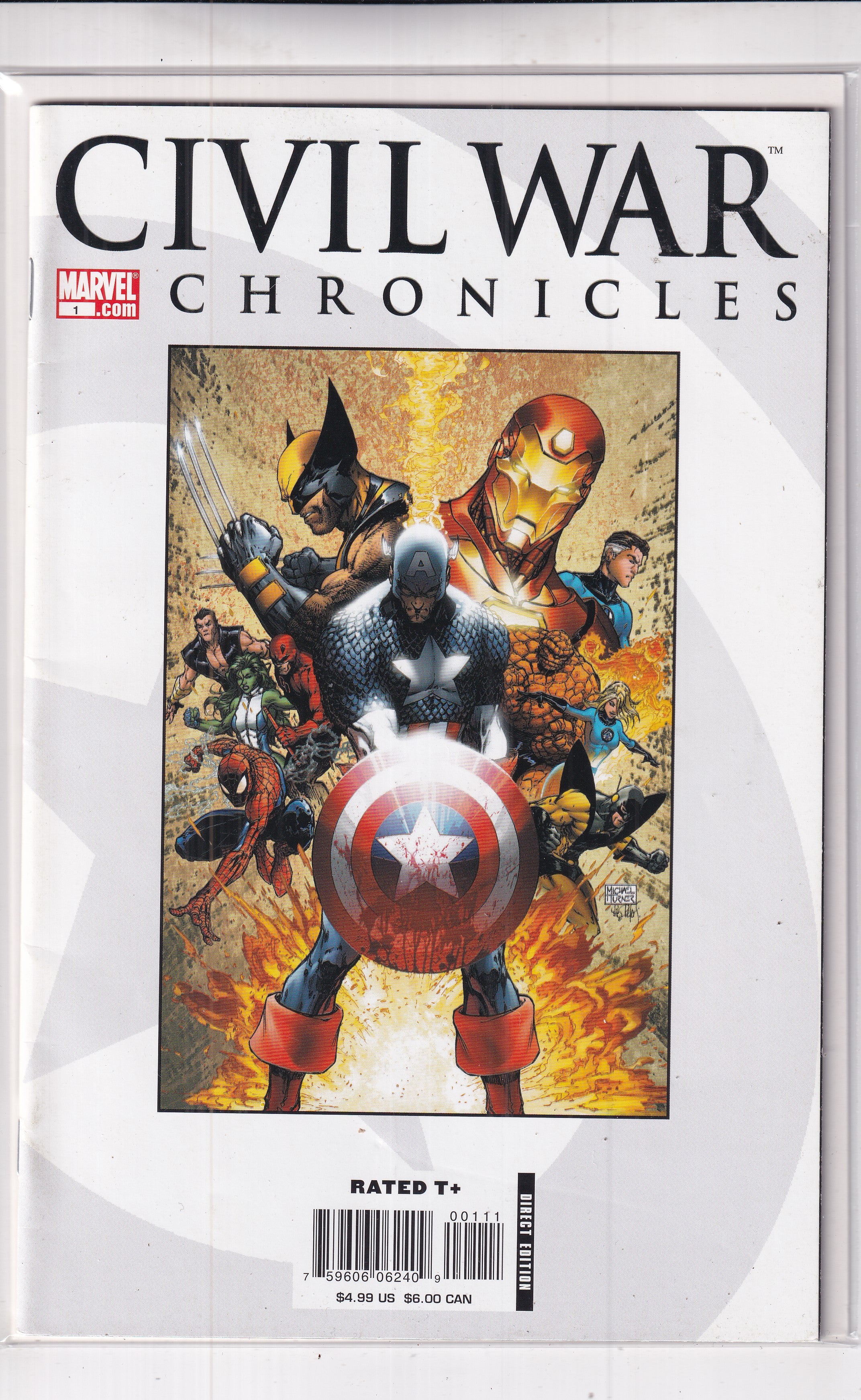 CIVIL WAR CHRONICLES #1 - Slab City Comics 