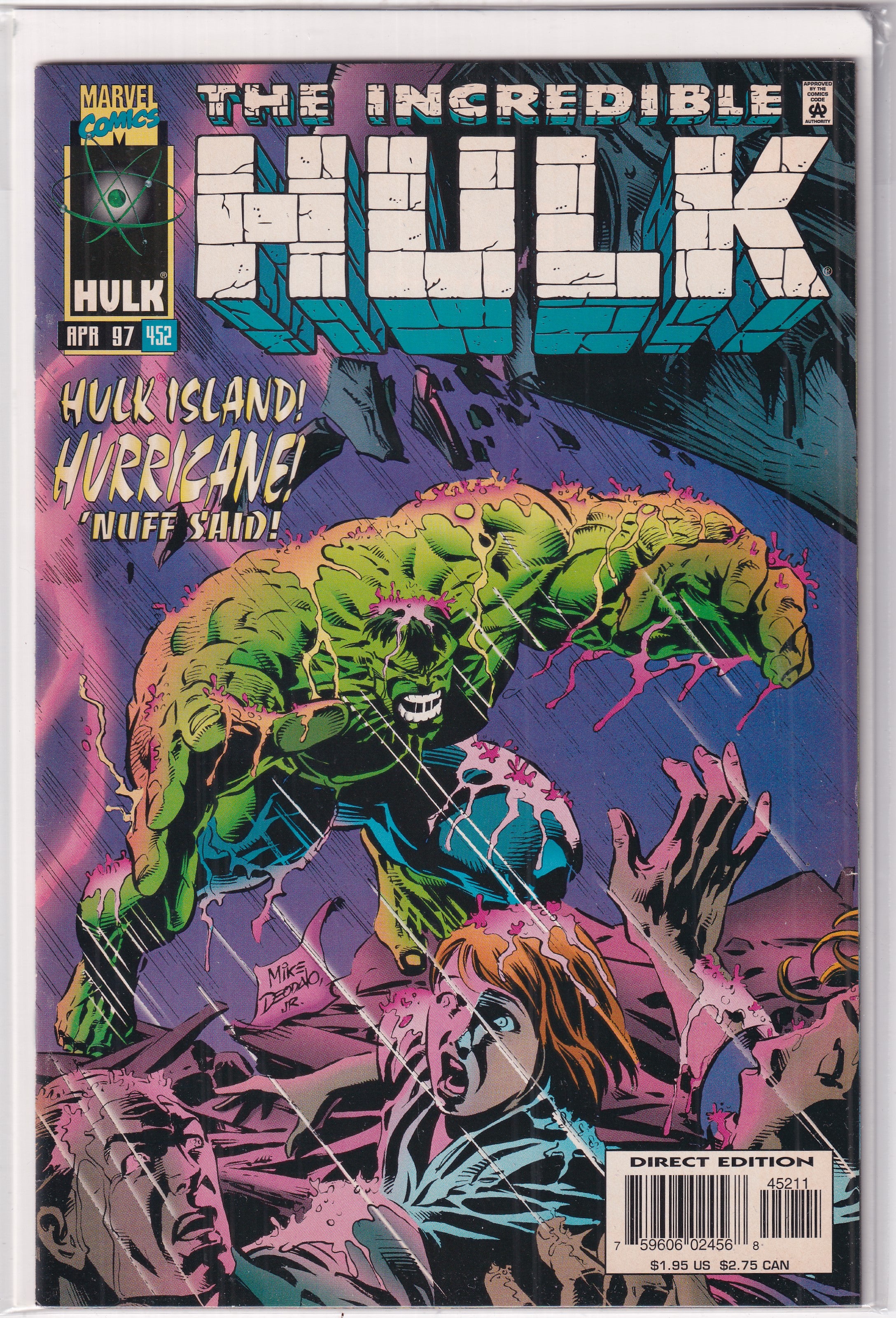 INCREDIBLE HULK #452 - Slab City Comics 