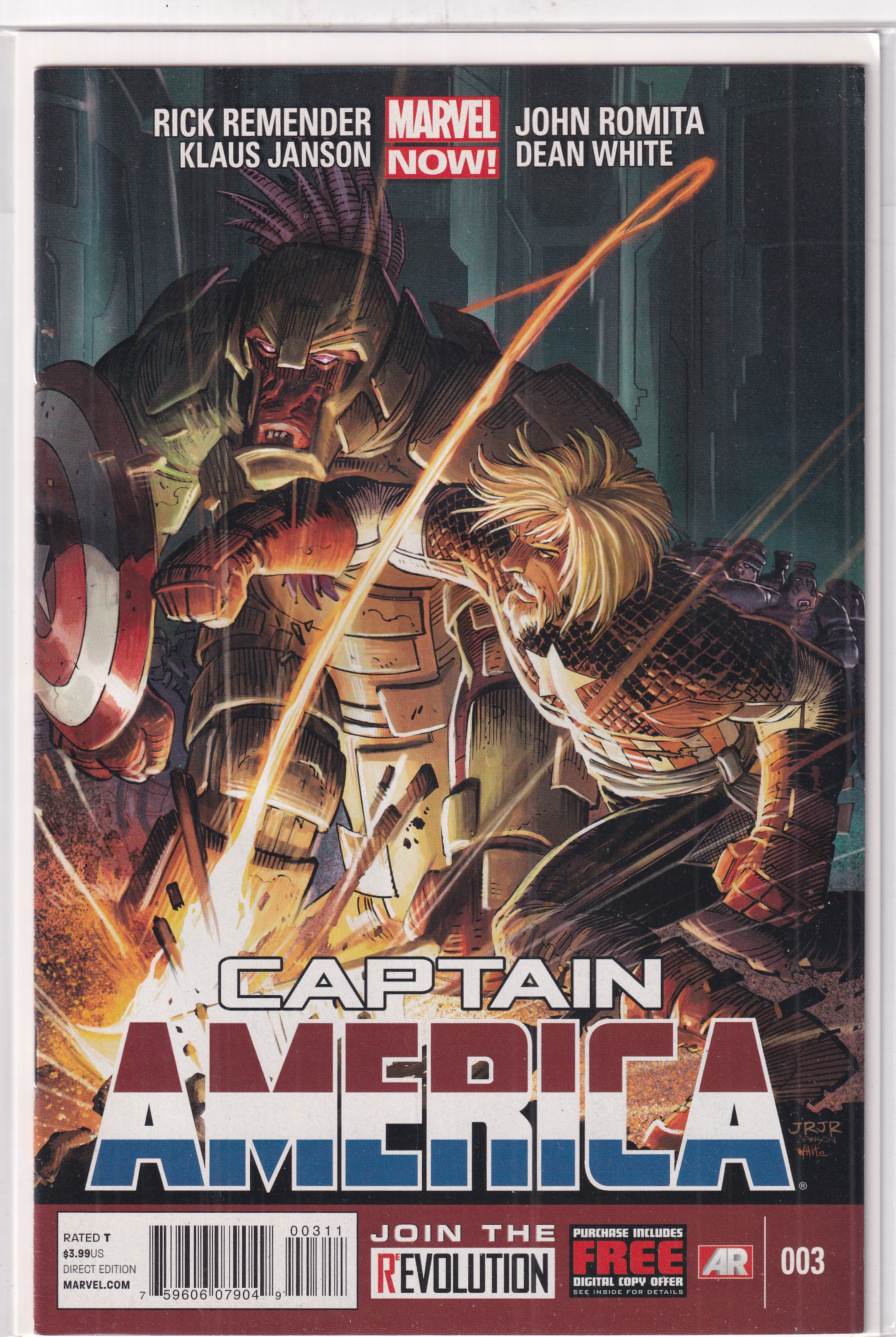 CAPTAIN AMERICA #3 - Slab City Comics 