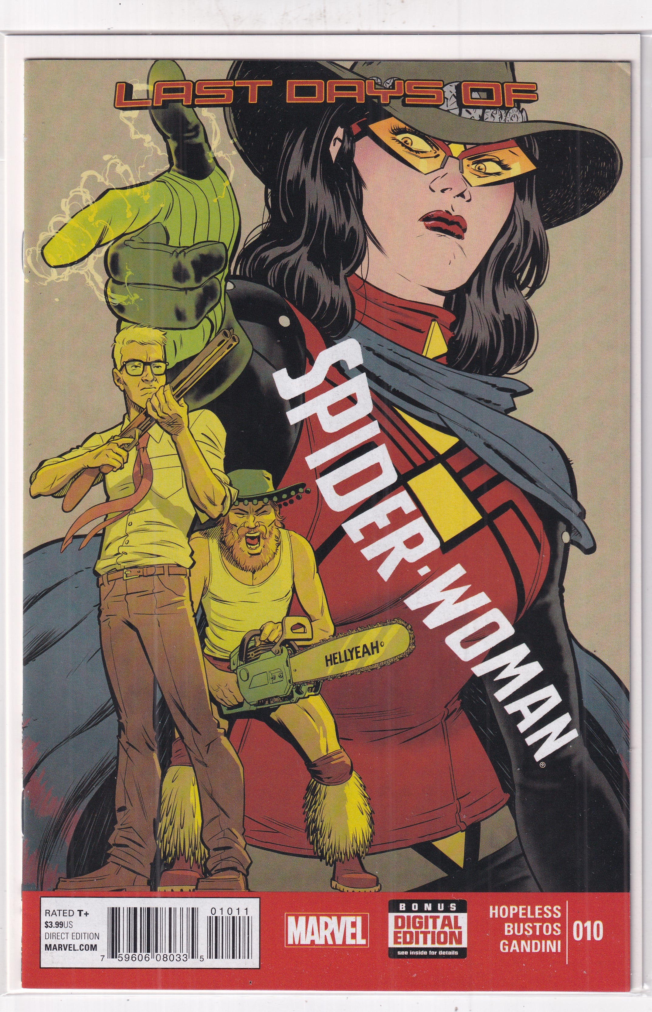 LAST DAYS OF SPIDER-WOMAN #10 - Slab City Comics 