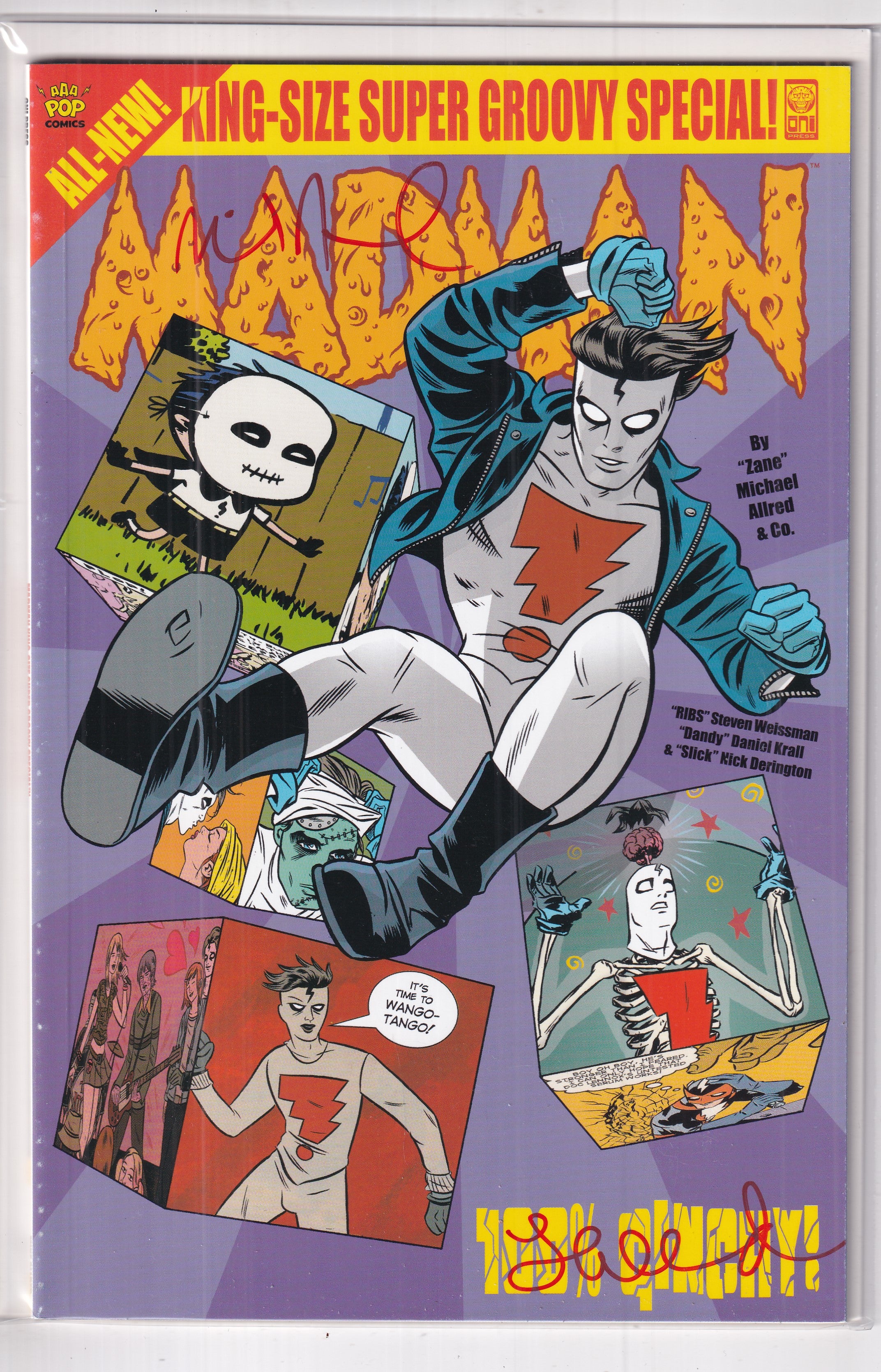 MADMAN KING SIZE SPECIAL SIGNED MICHAEL ALLRED & LAURA ALLRED - Slab City Comics 