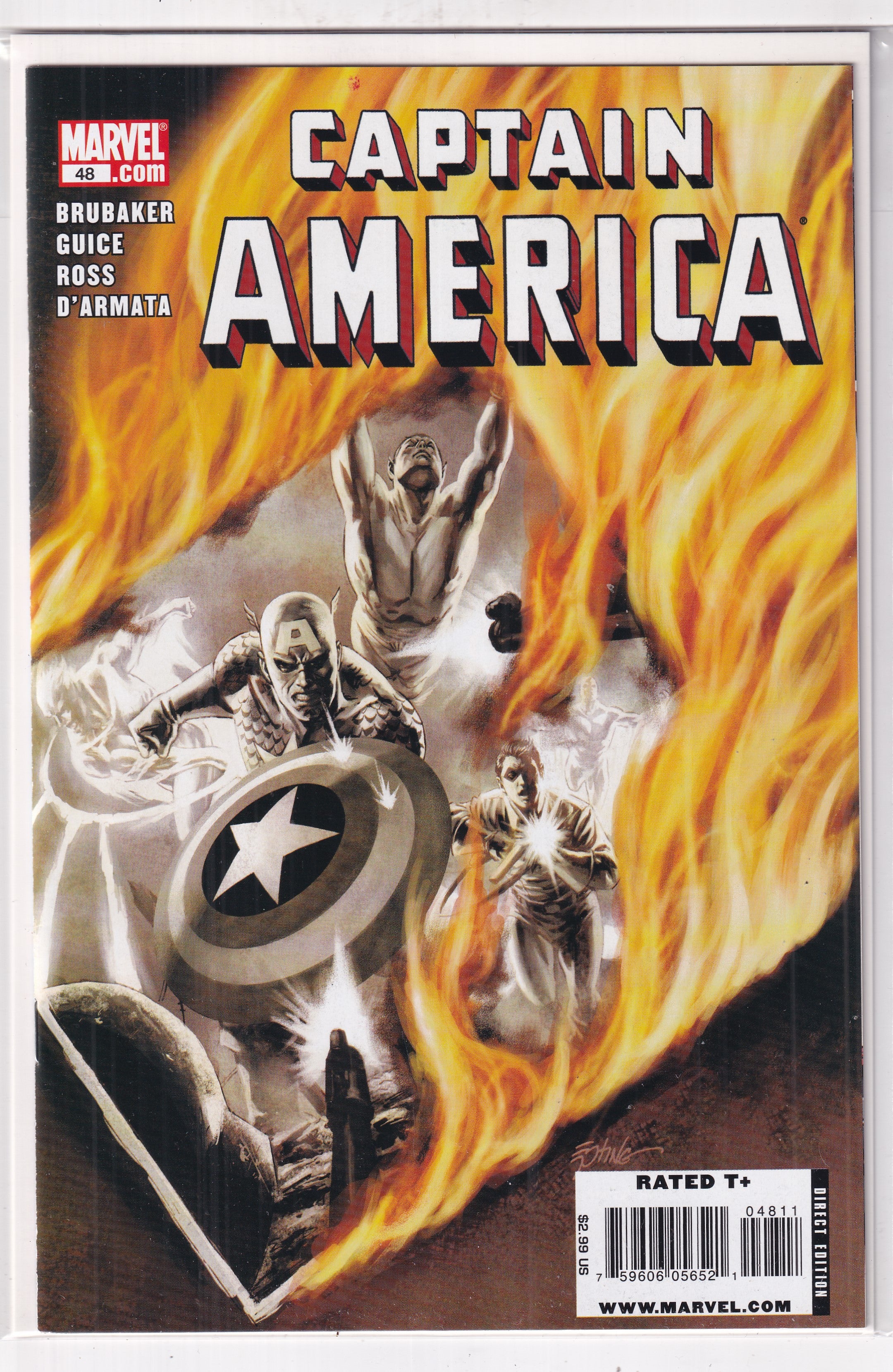 CAPTAIN AMERICA #48 - Slab City Comics 