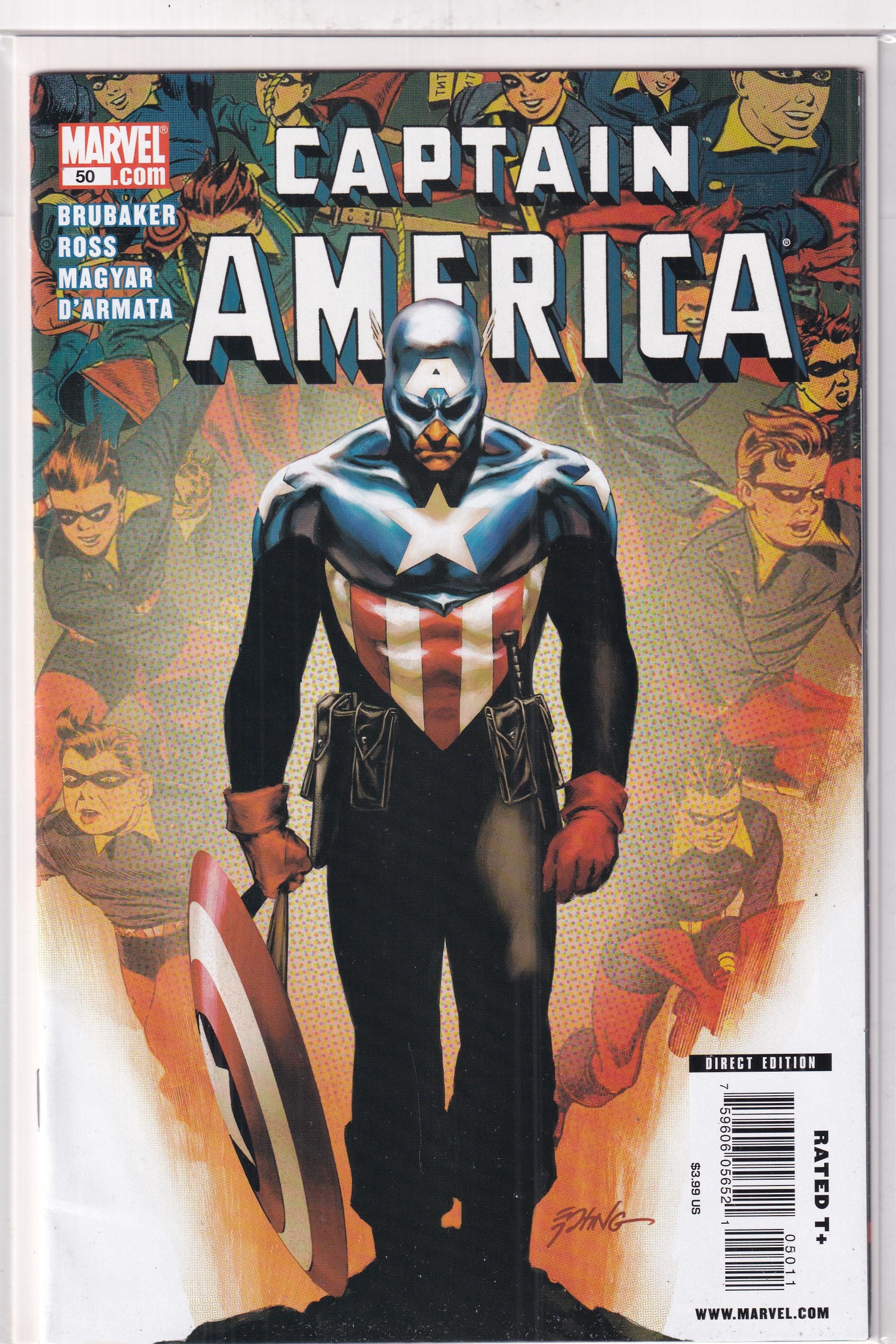 CAPTAIN AMERICA #50 - Slab City Comics 