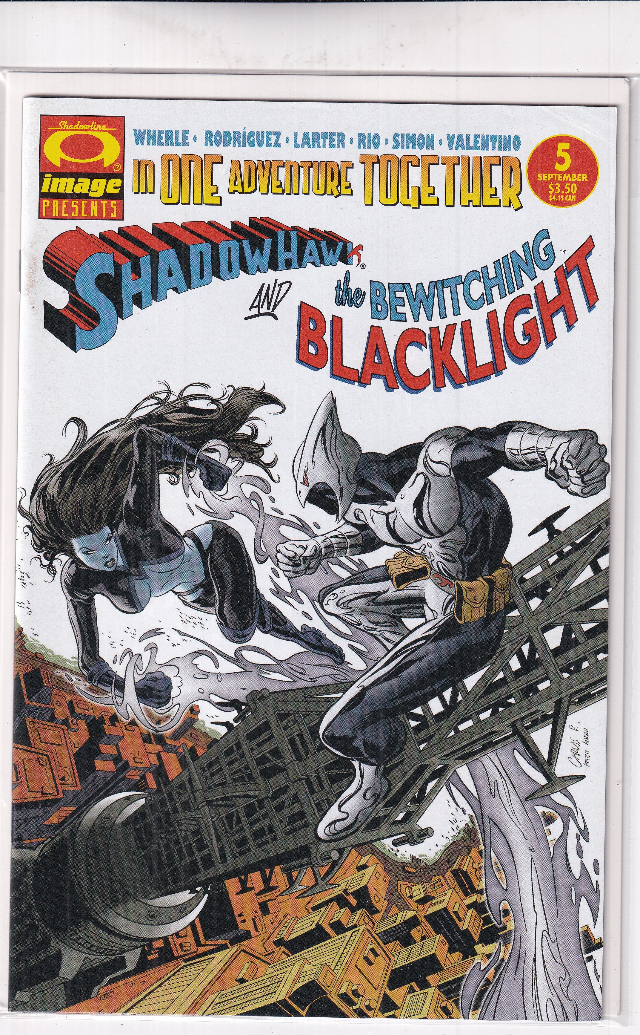 SHADOWHAWK #5 - Slab City Comics 