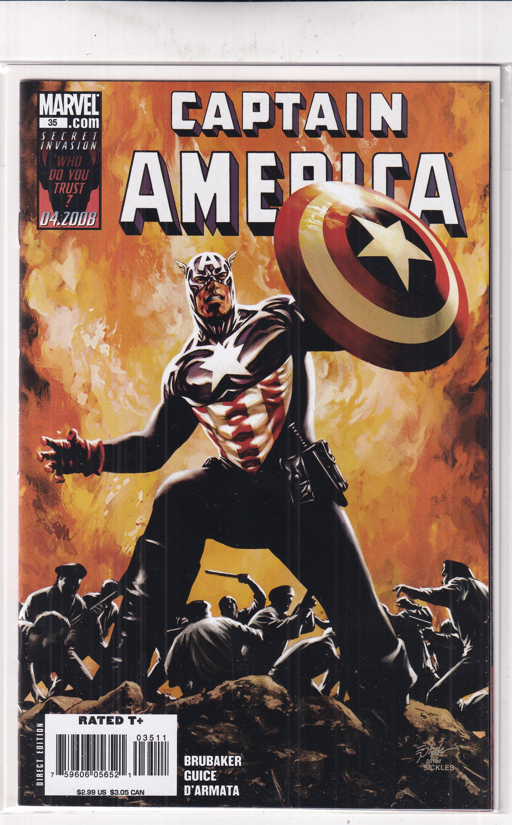 CAPTAIN AMERICA #35 - Slab City Comics 