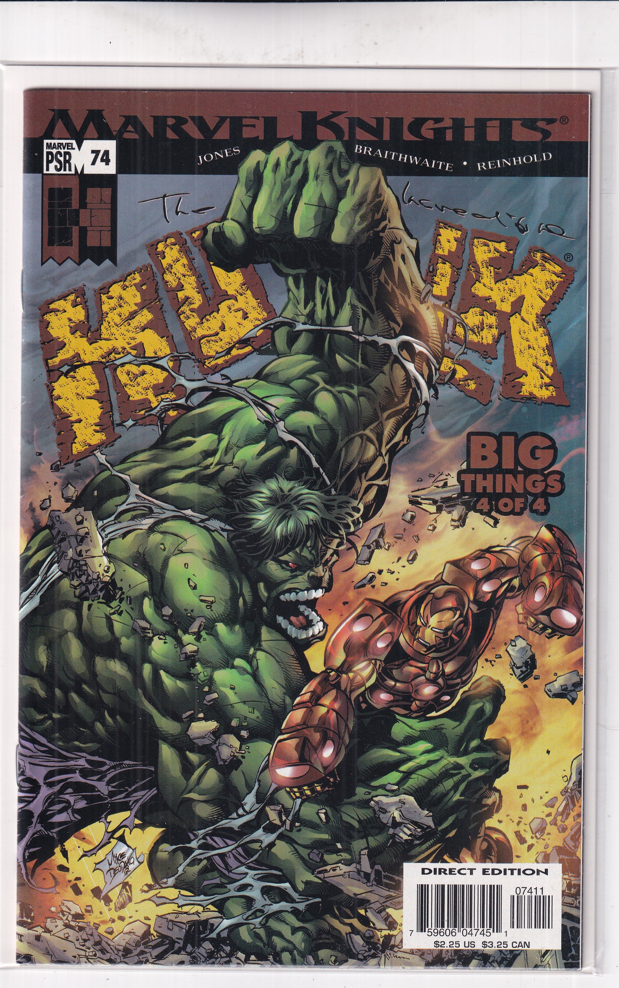 MARVEL KNIGHTS HULK #74 - Slab City Comics 