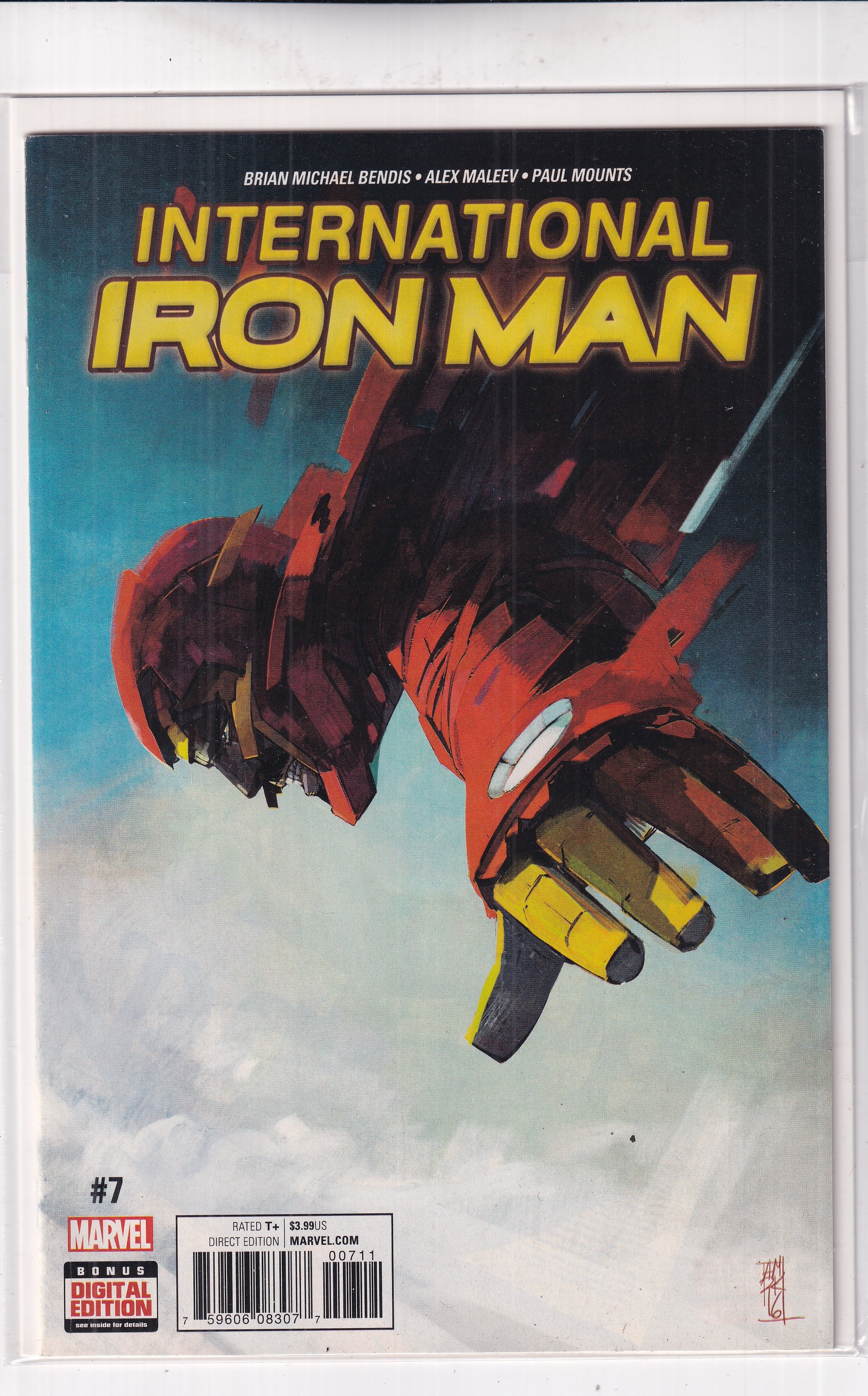 INTERNATIONAL IRON MAN #7 - Slab City Comics 