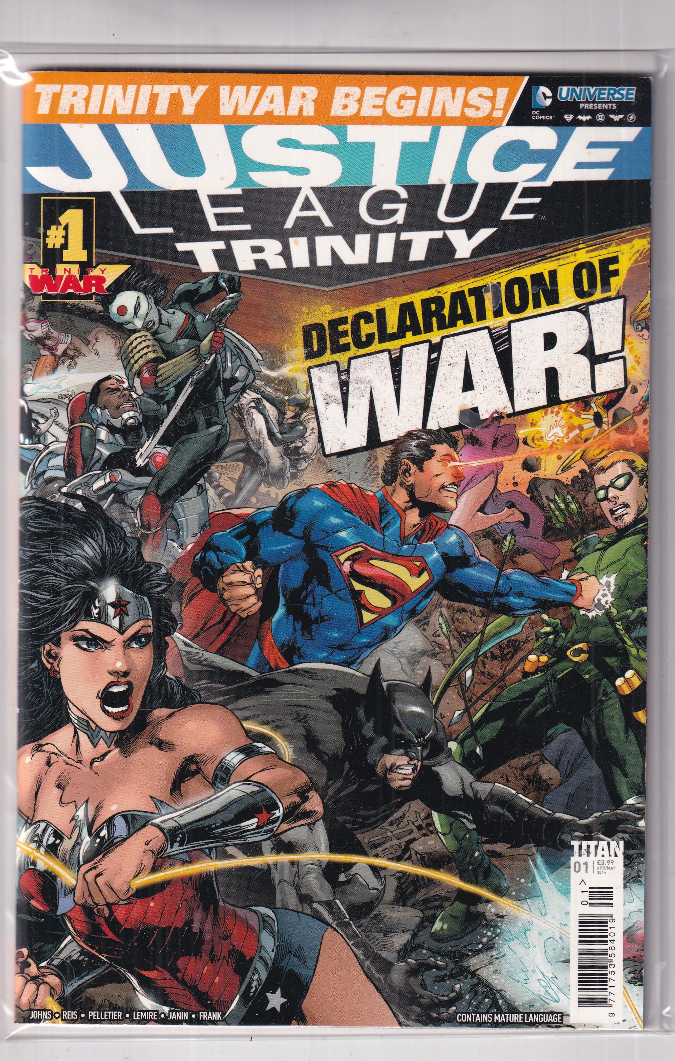 JUSTICE LEAGUE TRINITY #1 - Slab City Comics 