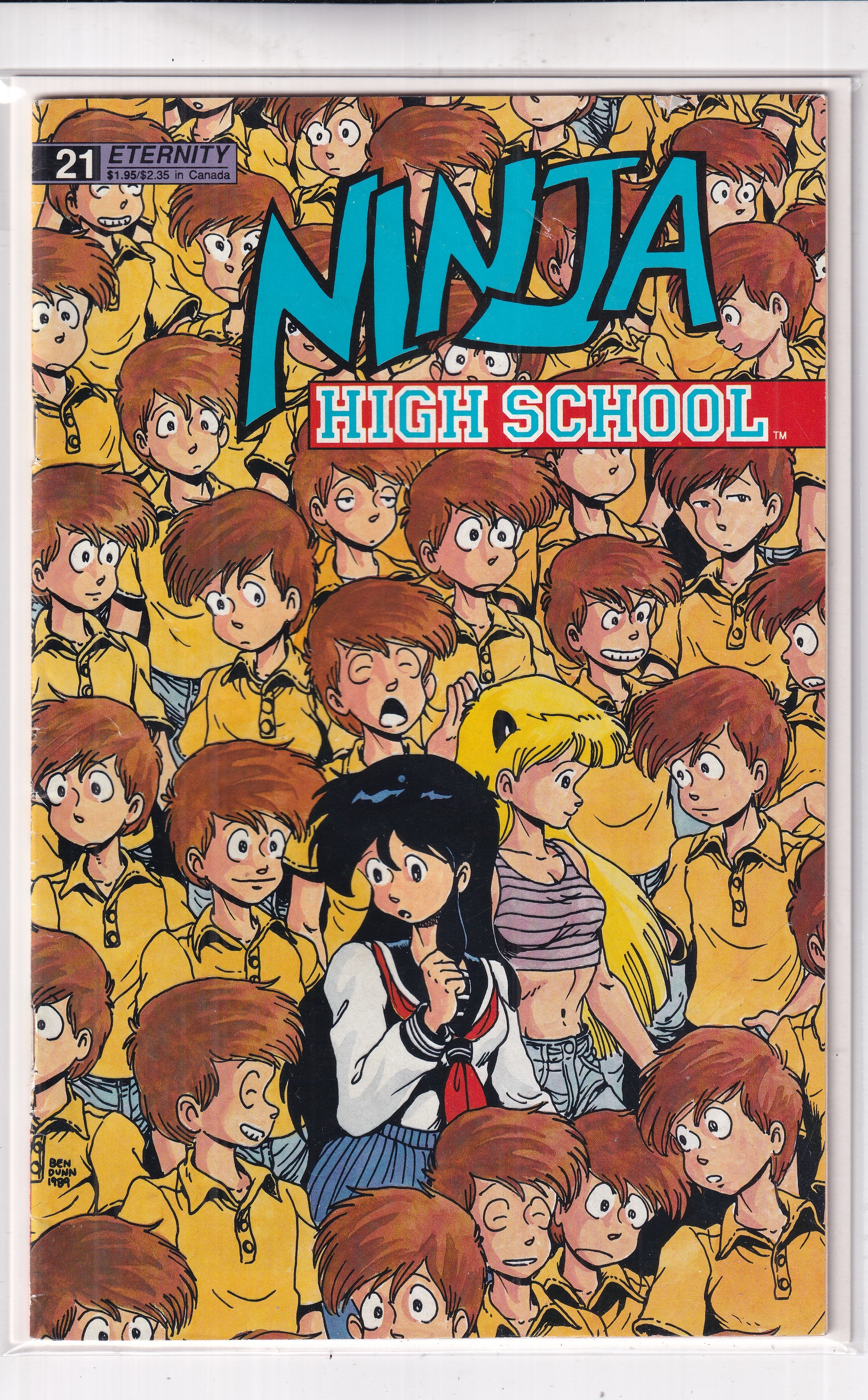 NINJA HIGH SCOOL #21 - Slab City Comics 