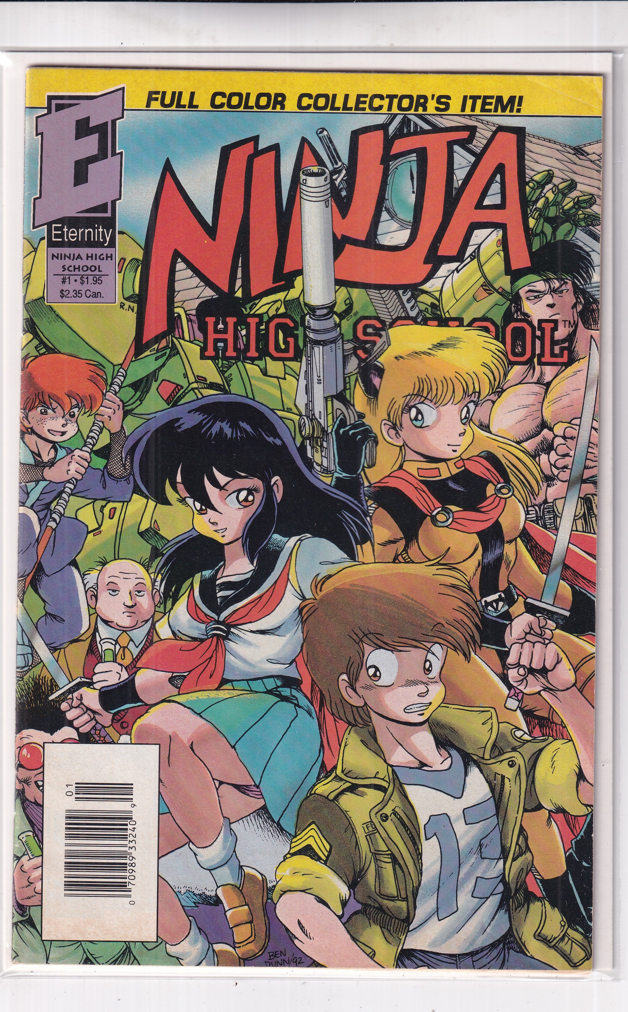 NINJA HIGH SCOOL #1 - Slab City Comics 