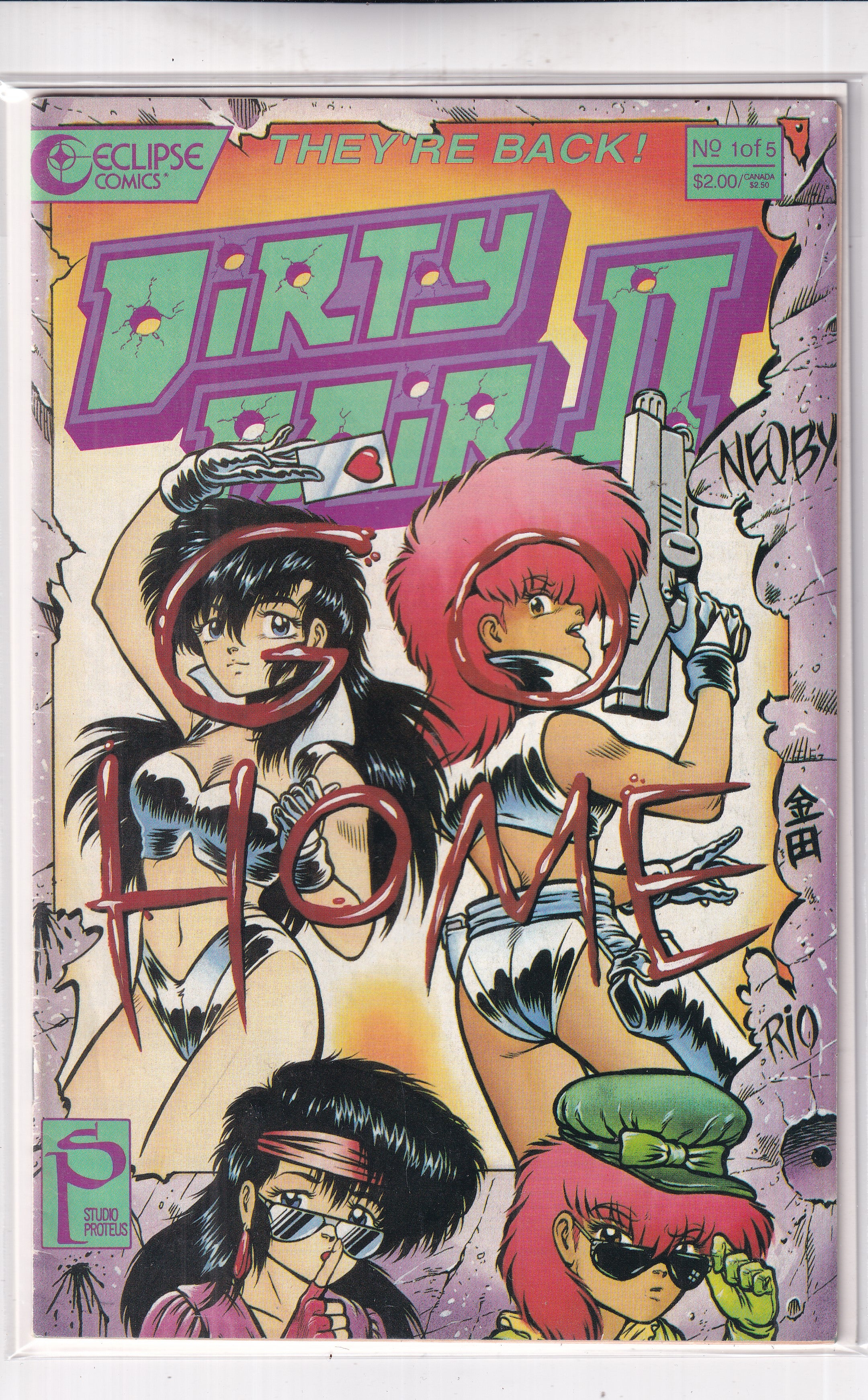 DIRTY PAIR II #1 - Slab City Comics 