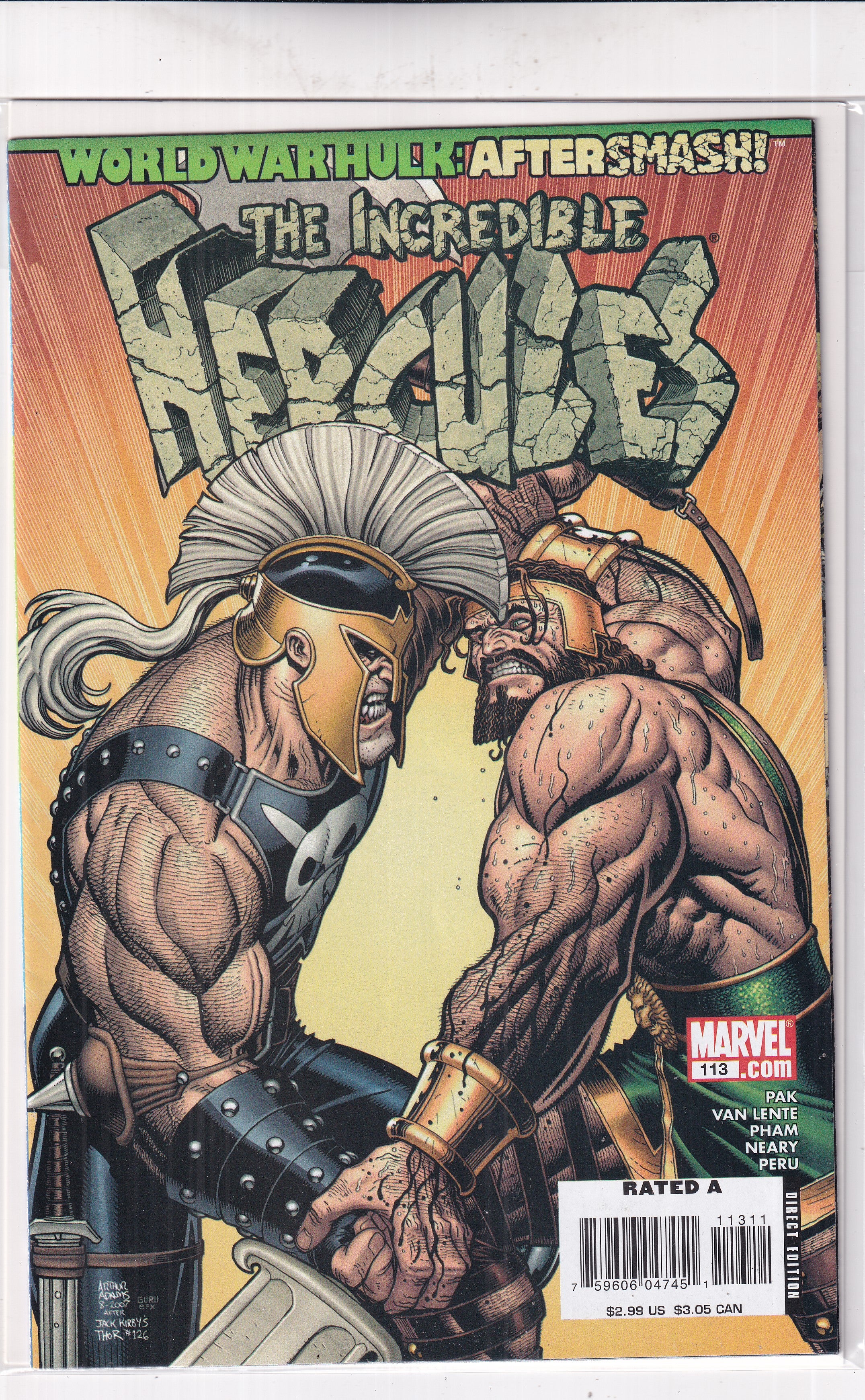 WORLD WAR HULK: AFTER SMASH THE INCREDIBLE HERCULES #113 - Slab City Comics 