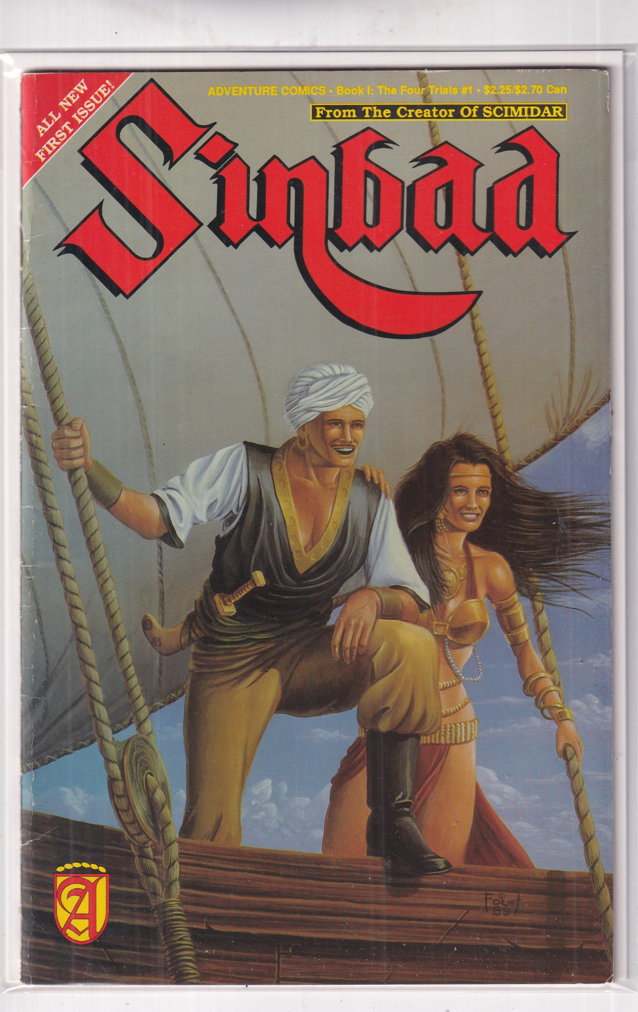 SINBAD #1 - Slab City Comics 