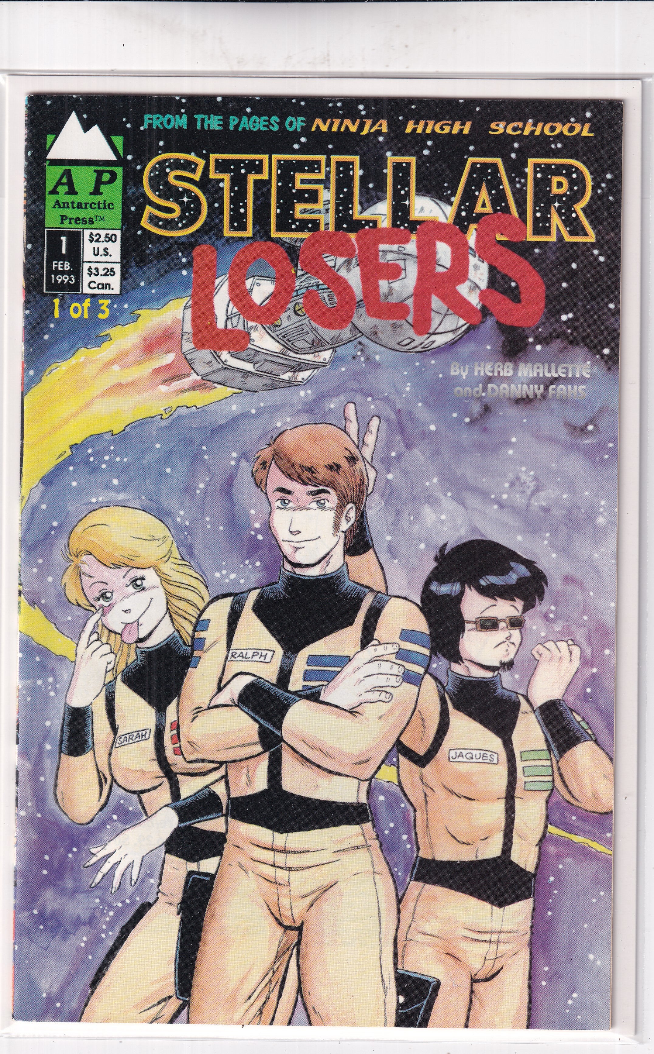 STELLAR LOSERS #1 - Slab City Comics 