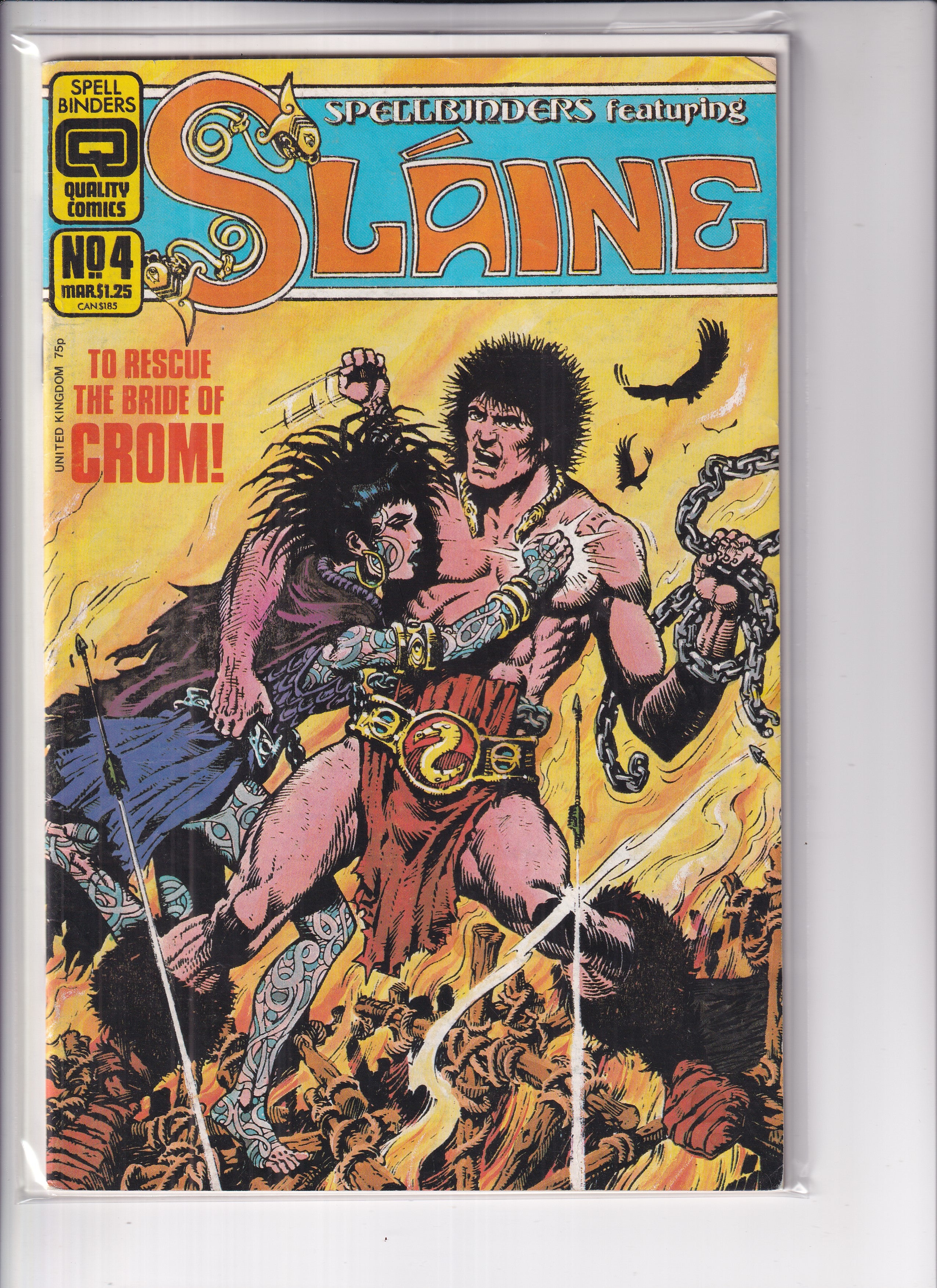 Slaine #4 - Slab City Comics 