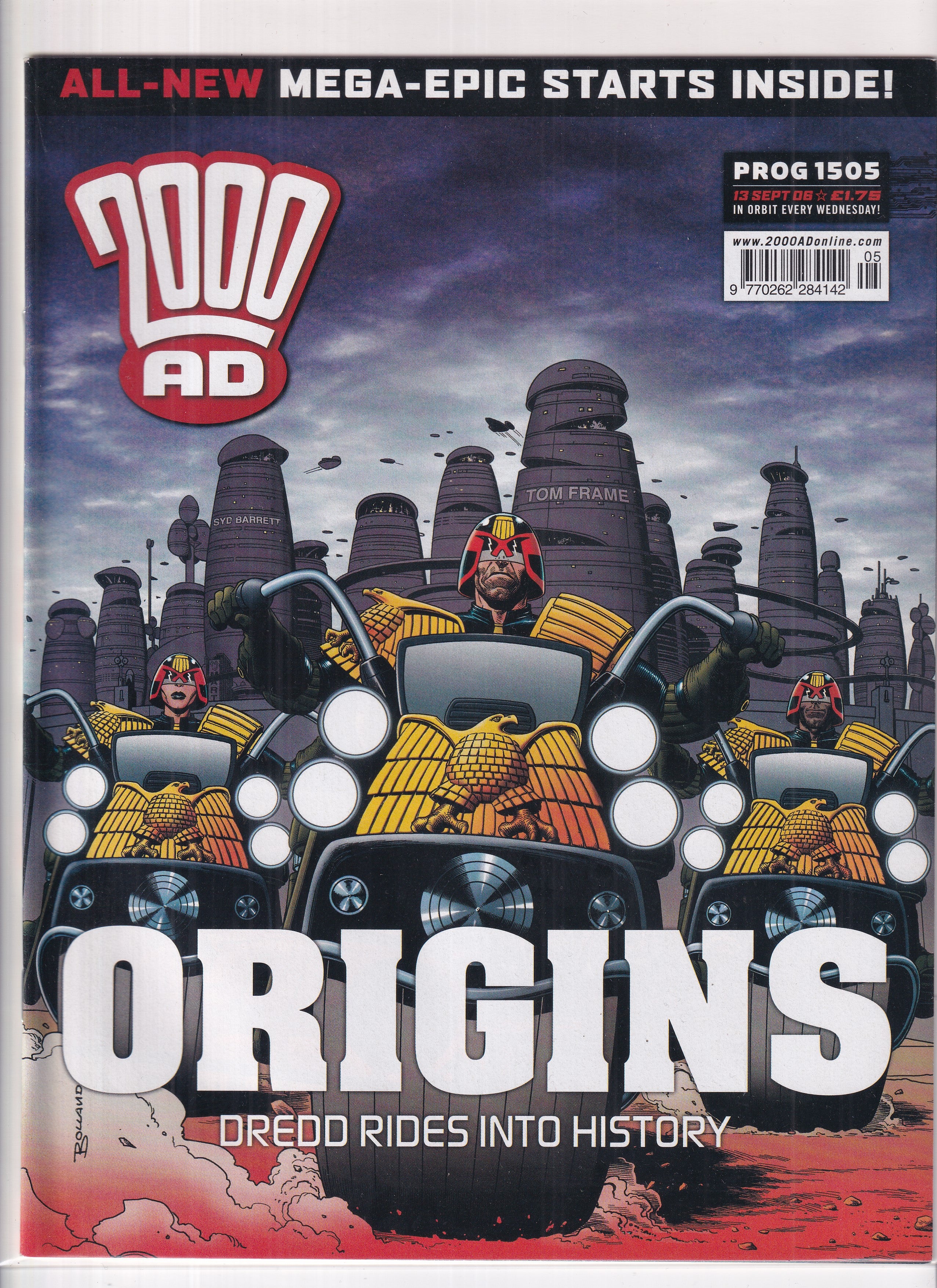 2000 AD #1505 - Slab City Comics 