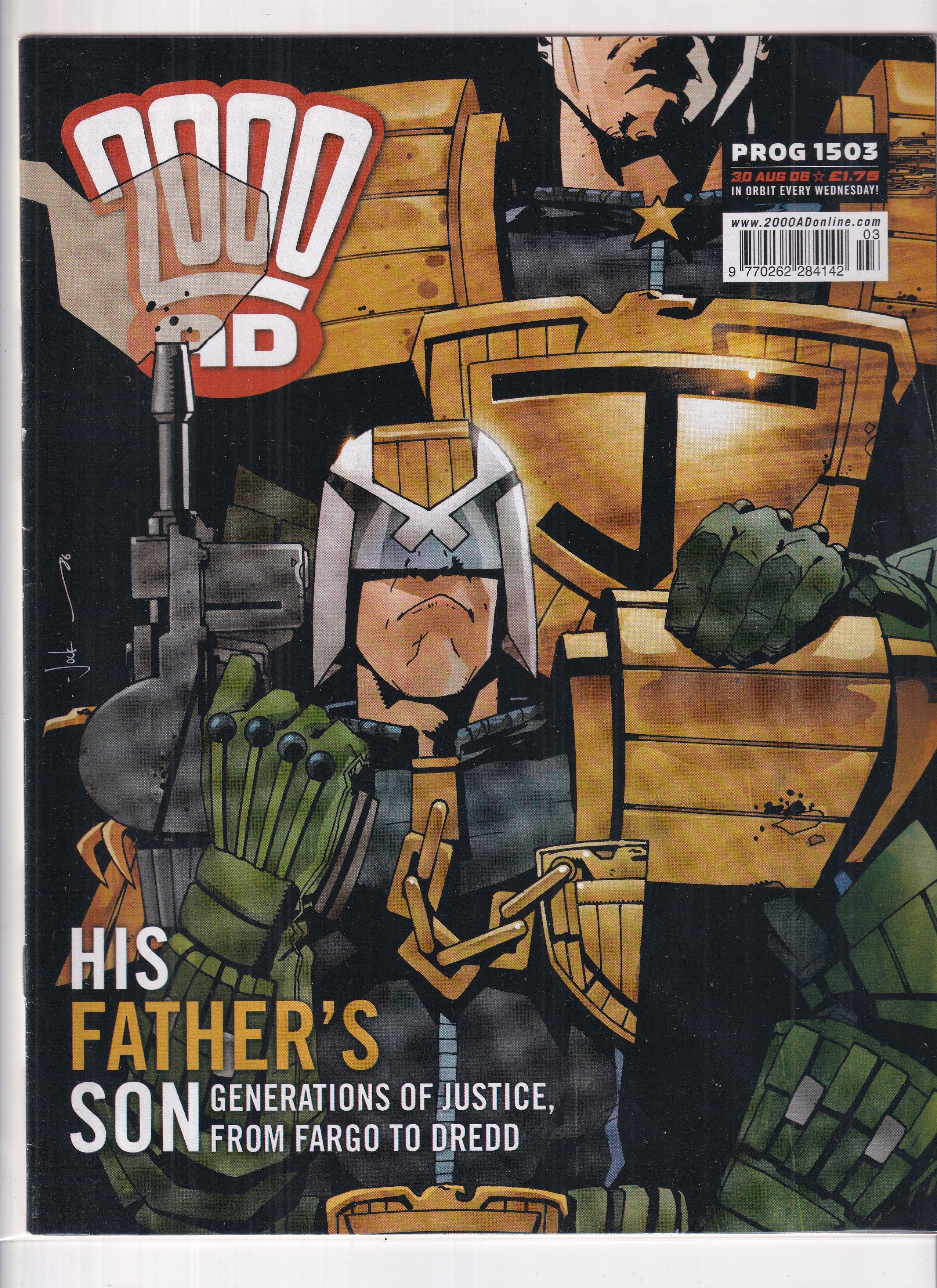 2000AD #1503 - Slab City Comics 