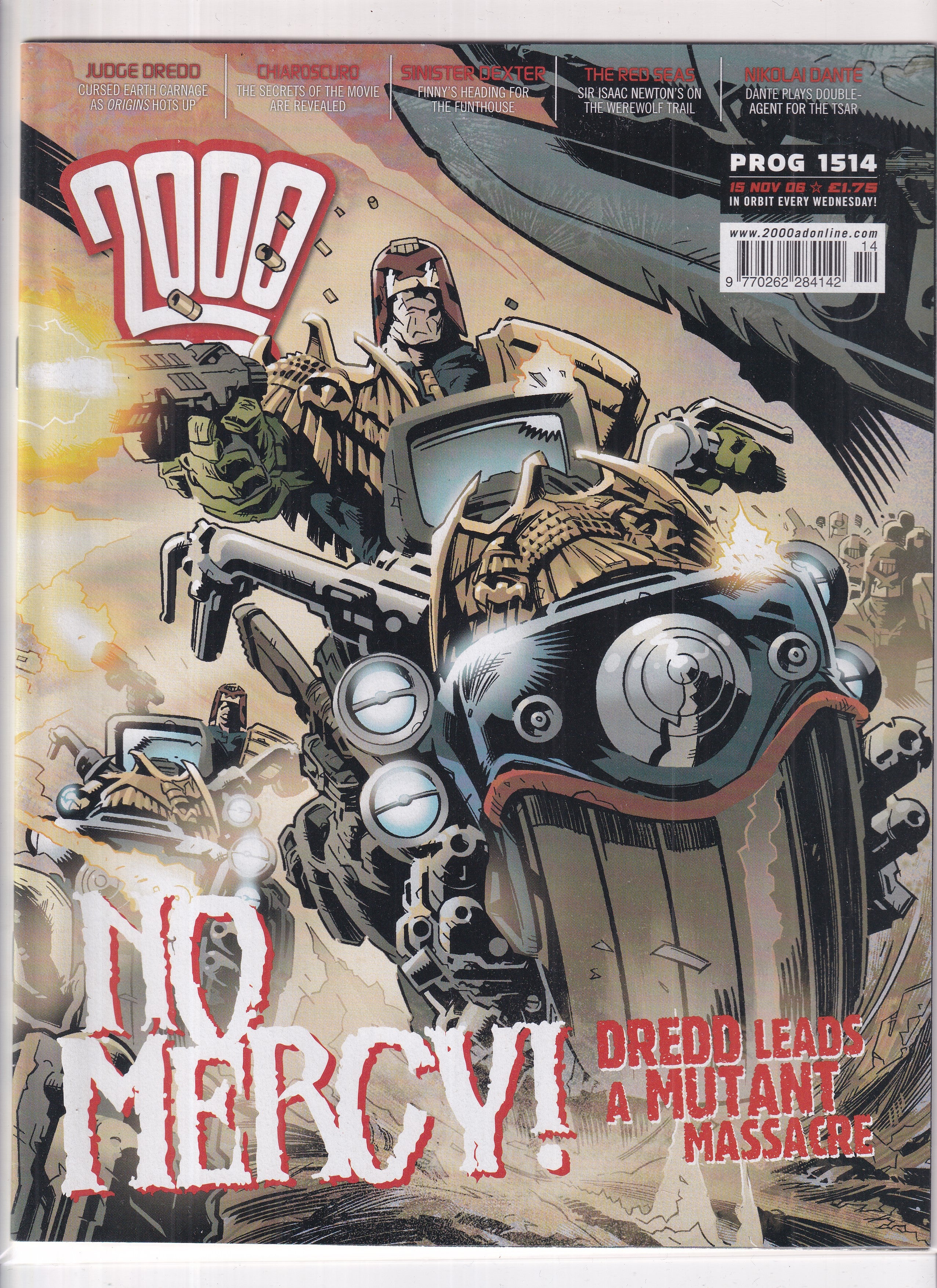 2000AD #1514 - Slab City Comics 