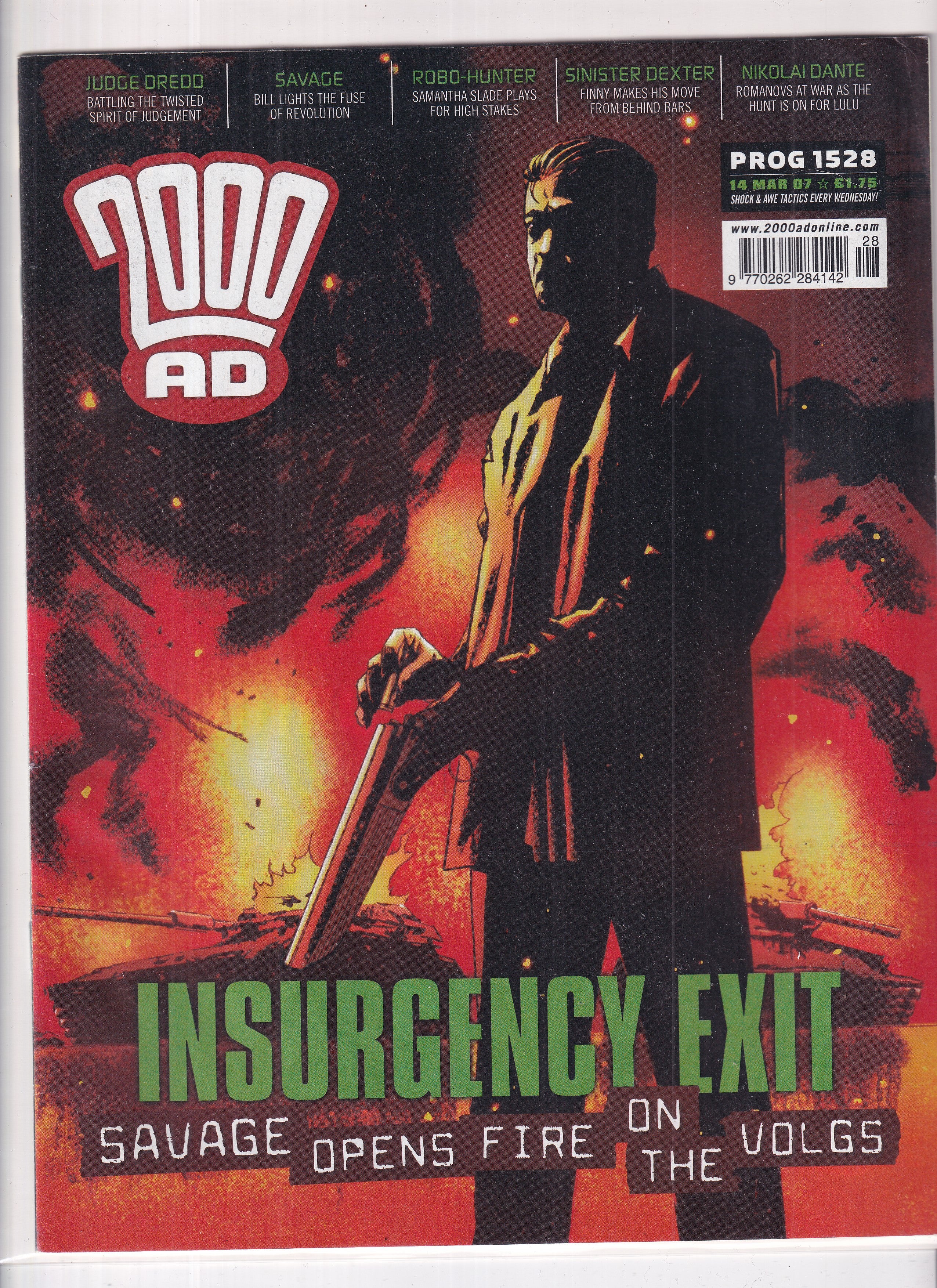 2000AD #1528 - Slab City Comics 