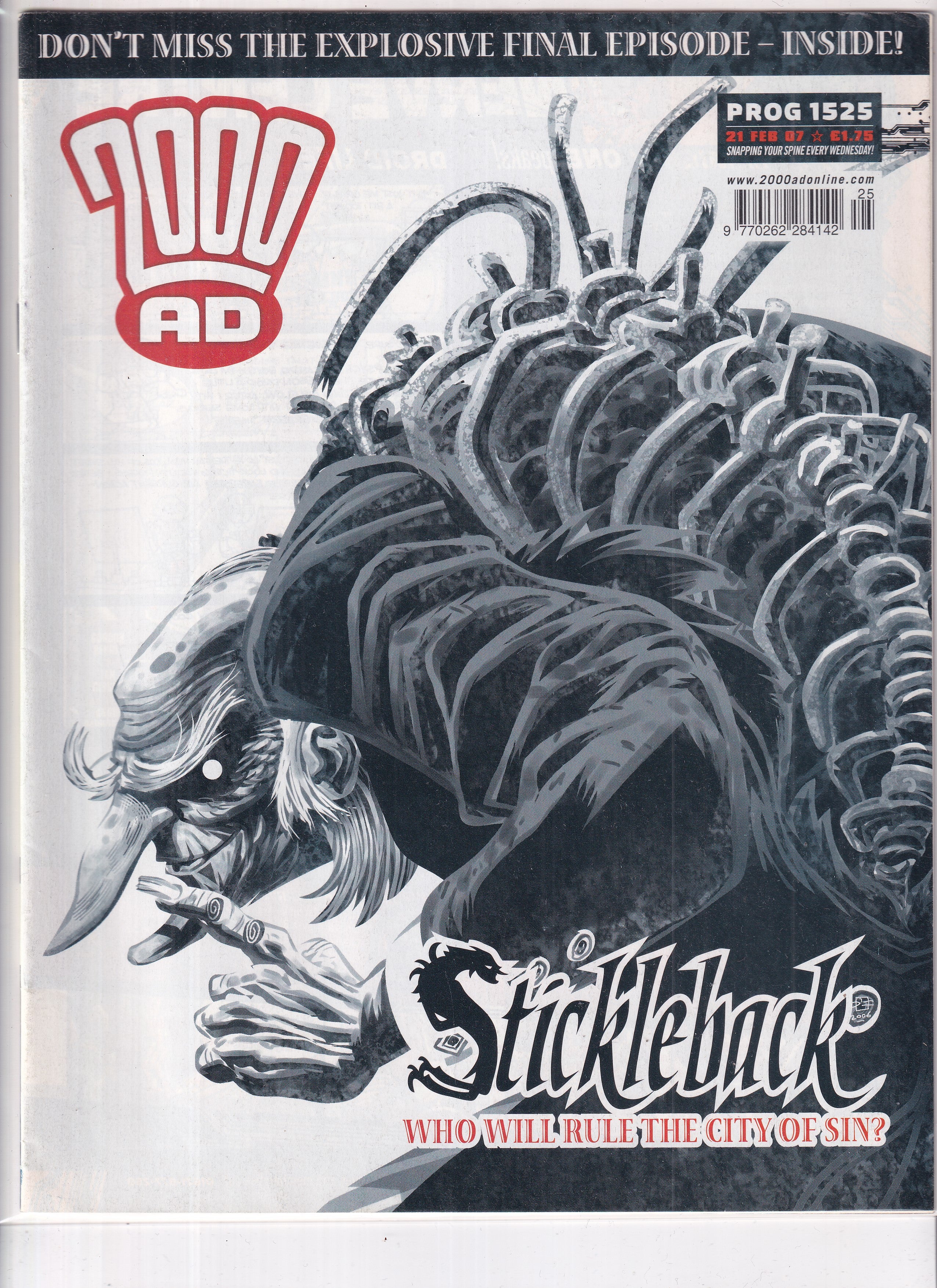 2000AD #1525 - Slab City Comics 