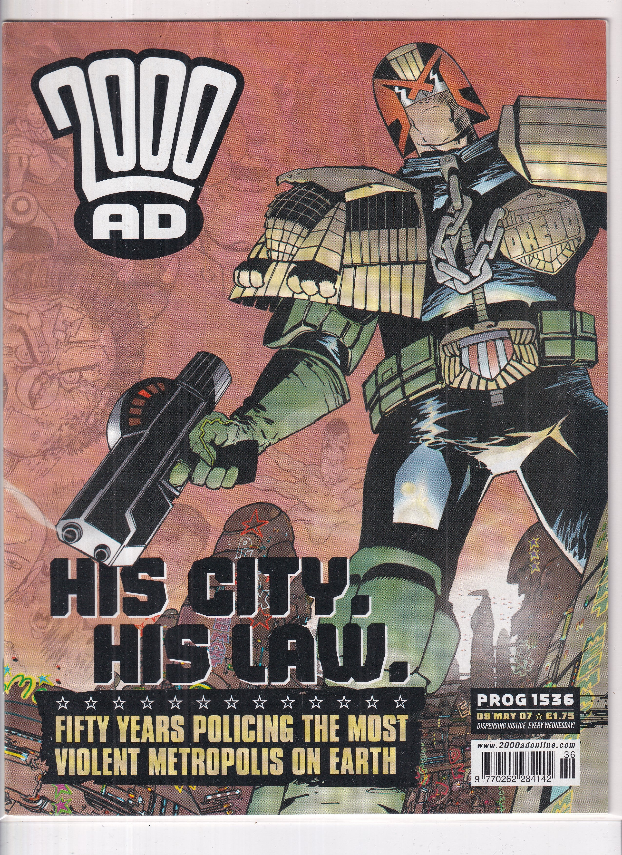 2000AD #1536 - Slab City Comics 