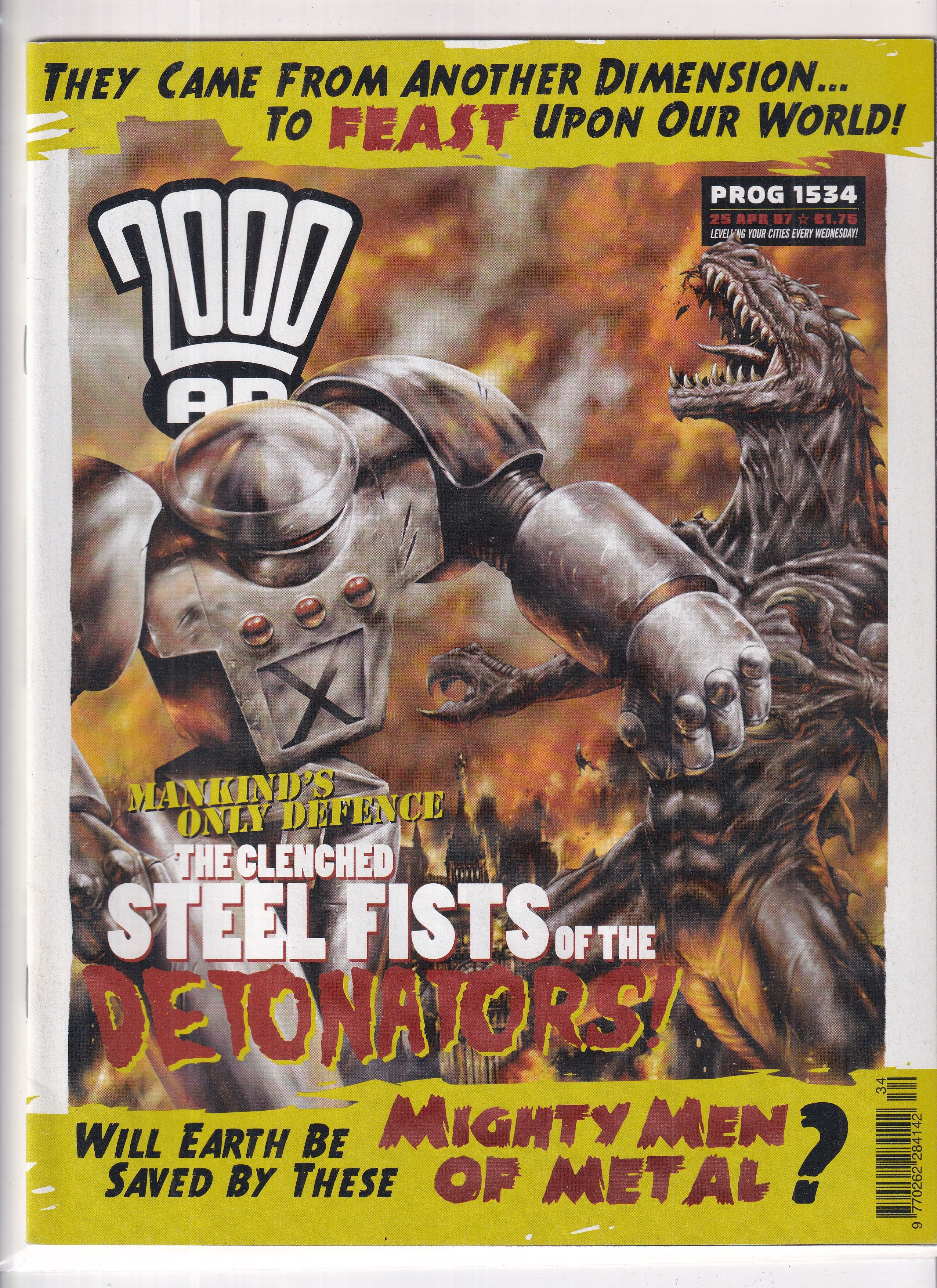 2000AD #1534 - Slab City Comics 