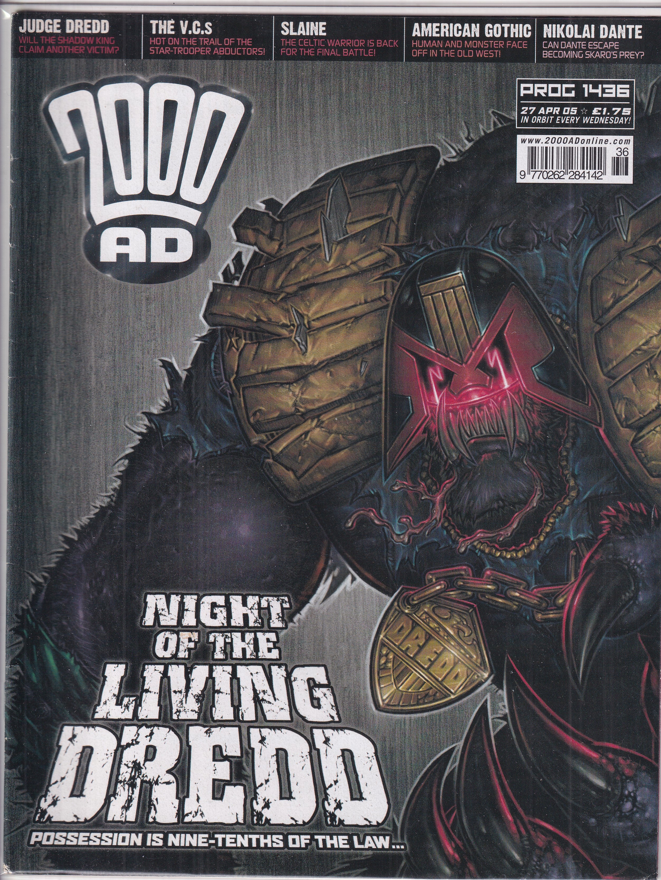 2000 AD #1436 - Slab City Comics 