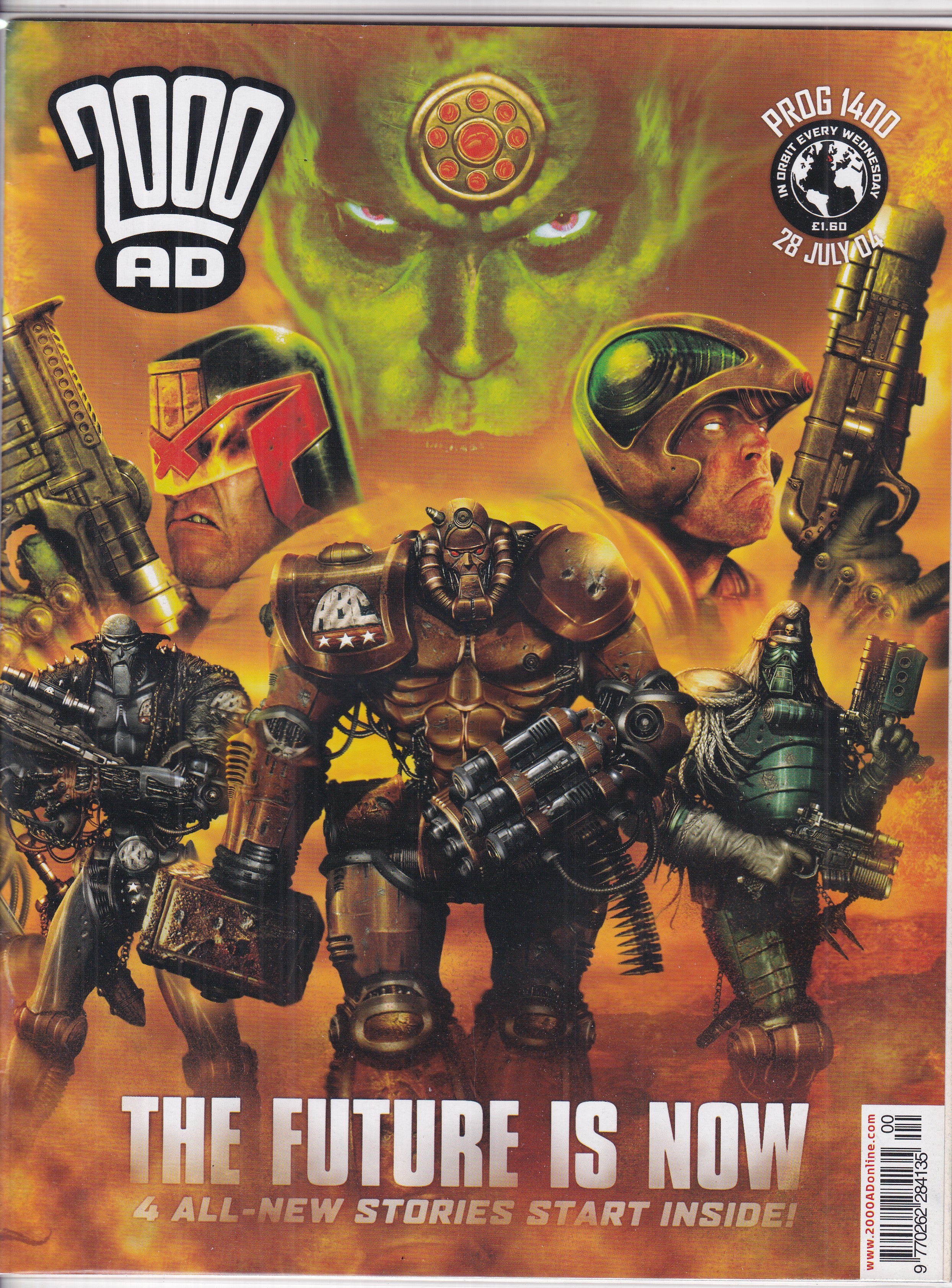 2000 AD #1400 - Slab City Comics 