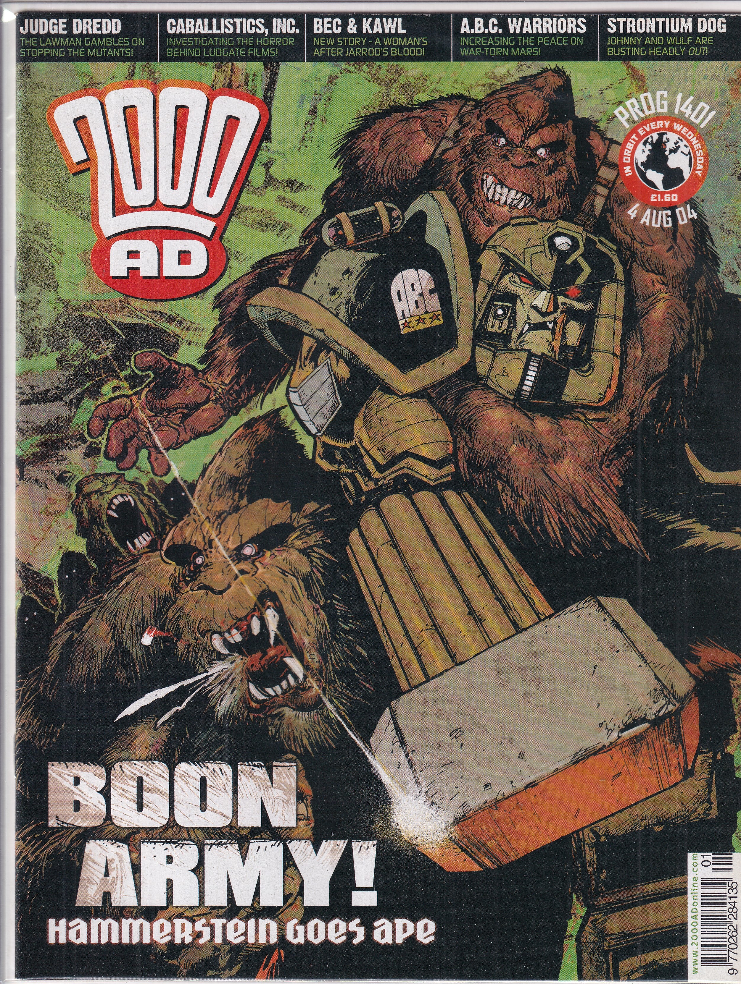 2000 AD #1401 - Slab City Comics 