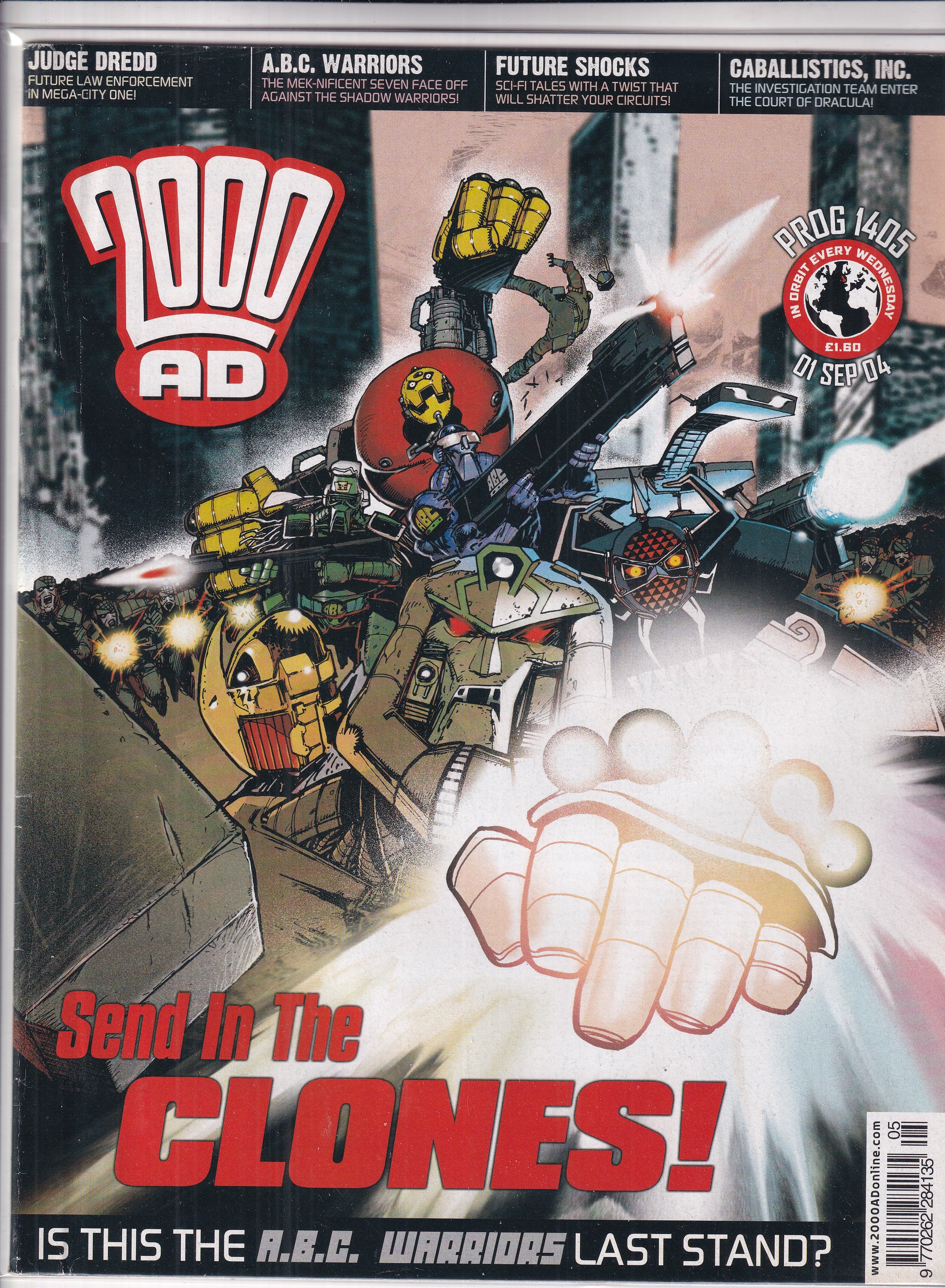 2000 AD #1405 - Slab City Comics 