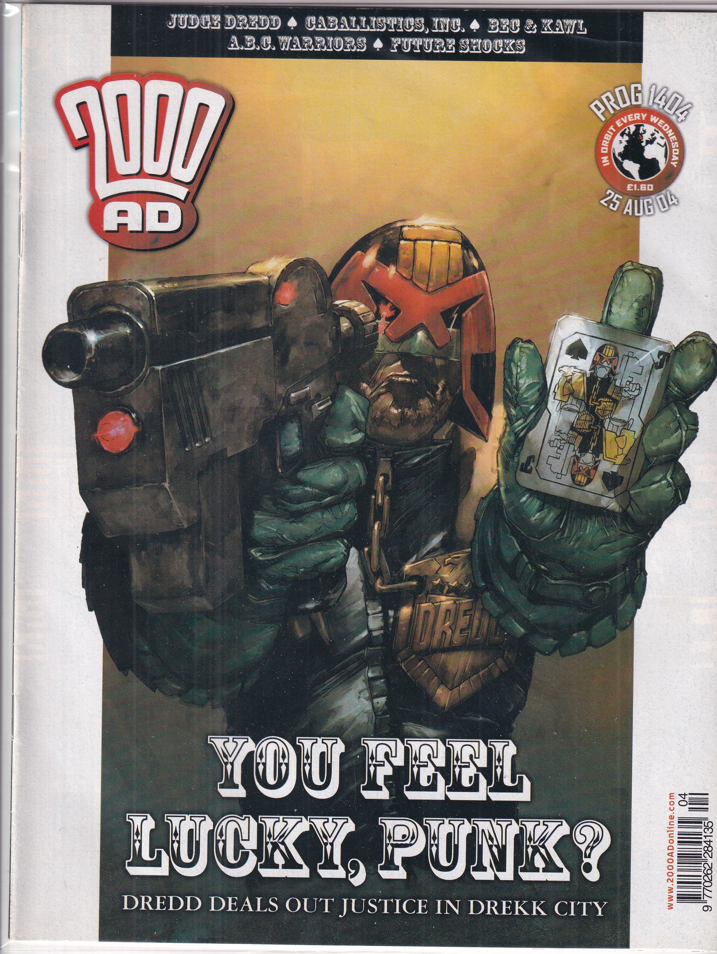 2000 AD #1404 - Slab City Comics 