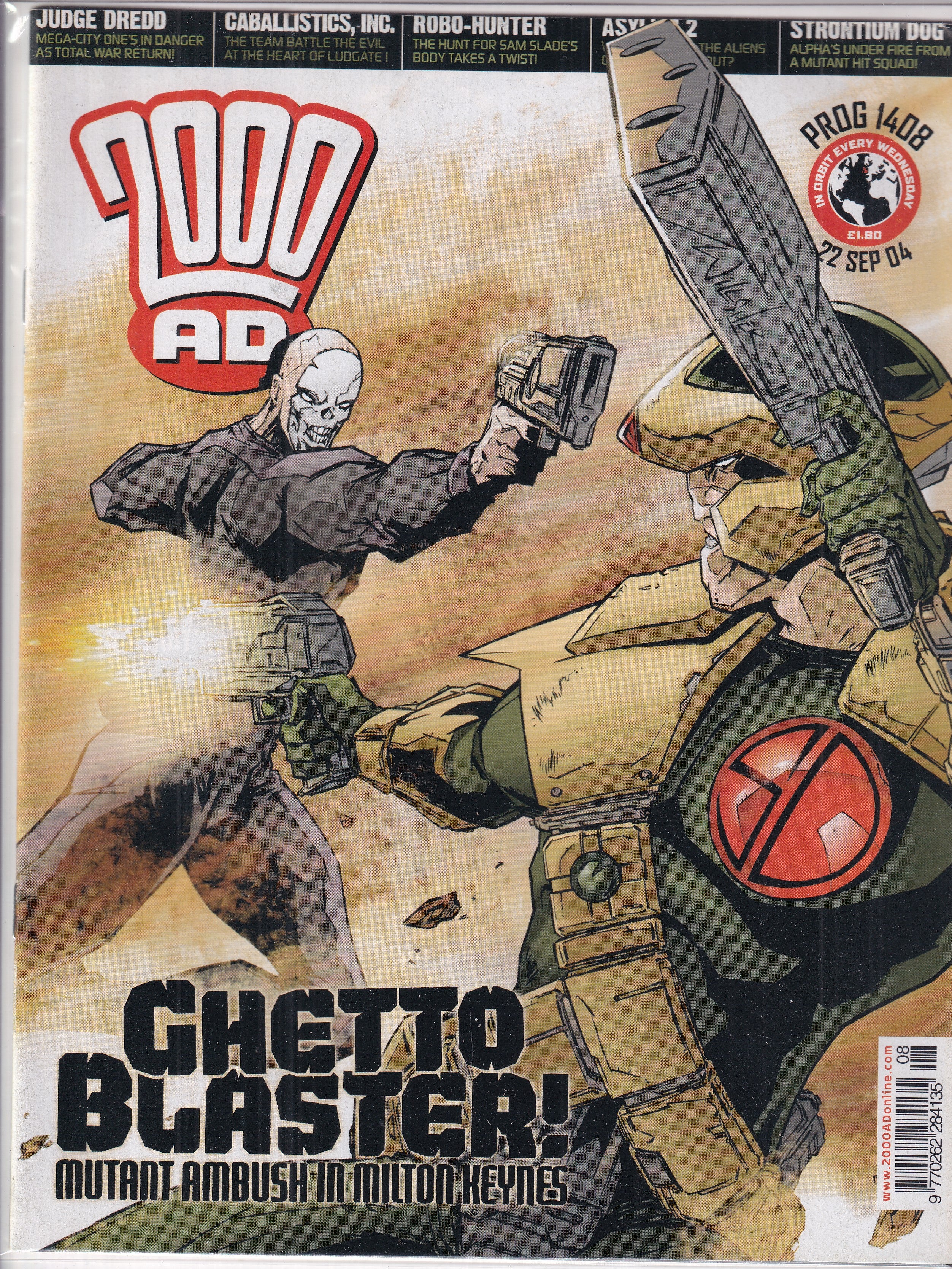 2000 AD #1408 - Slab City Comics 