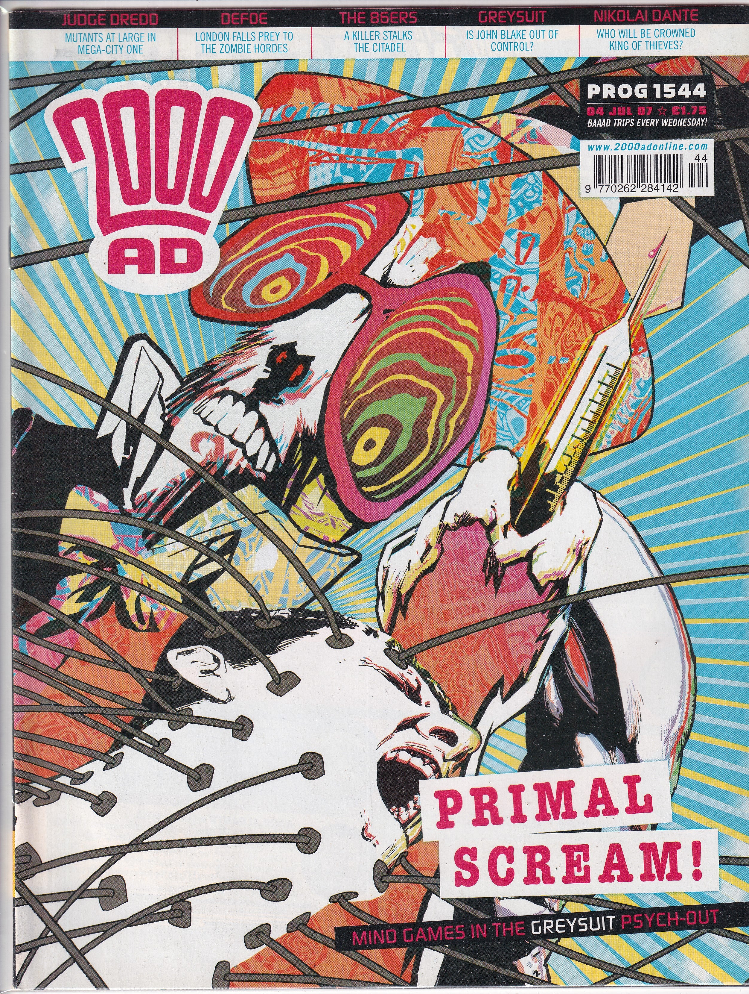 2000AD #1544 - Slab City Comics 