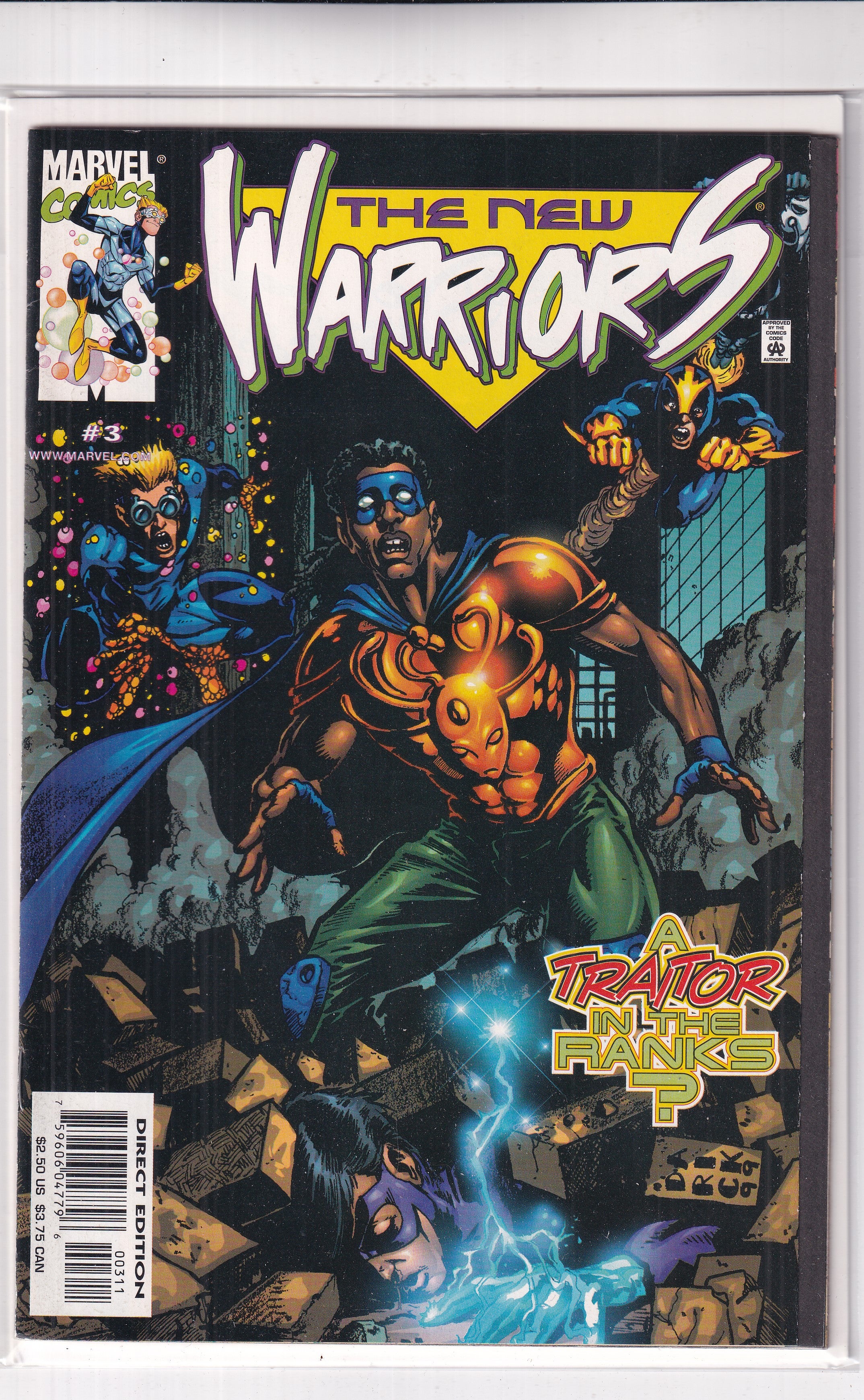 NEW WARRIORS #3 - Slab City Comics 