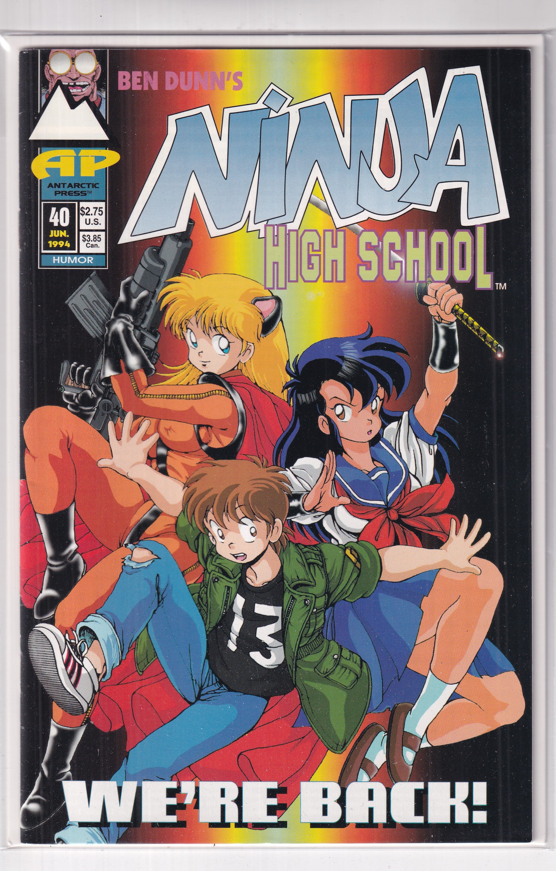 NINJA HIGH SCHOOL #40 - Slab City Comics 