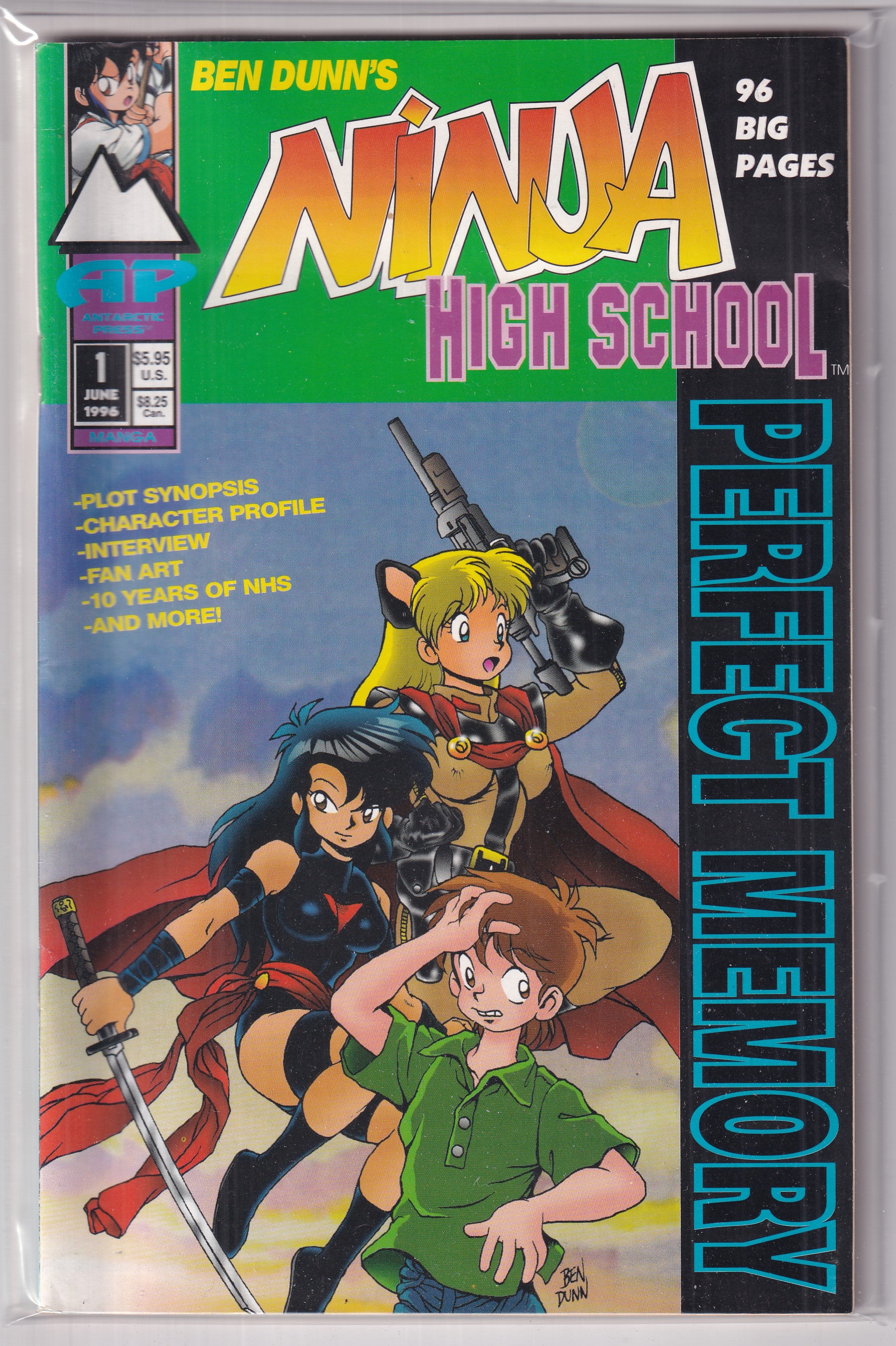 NINJA HIGH SCHOOL #1 - Slab City Comics 