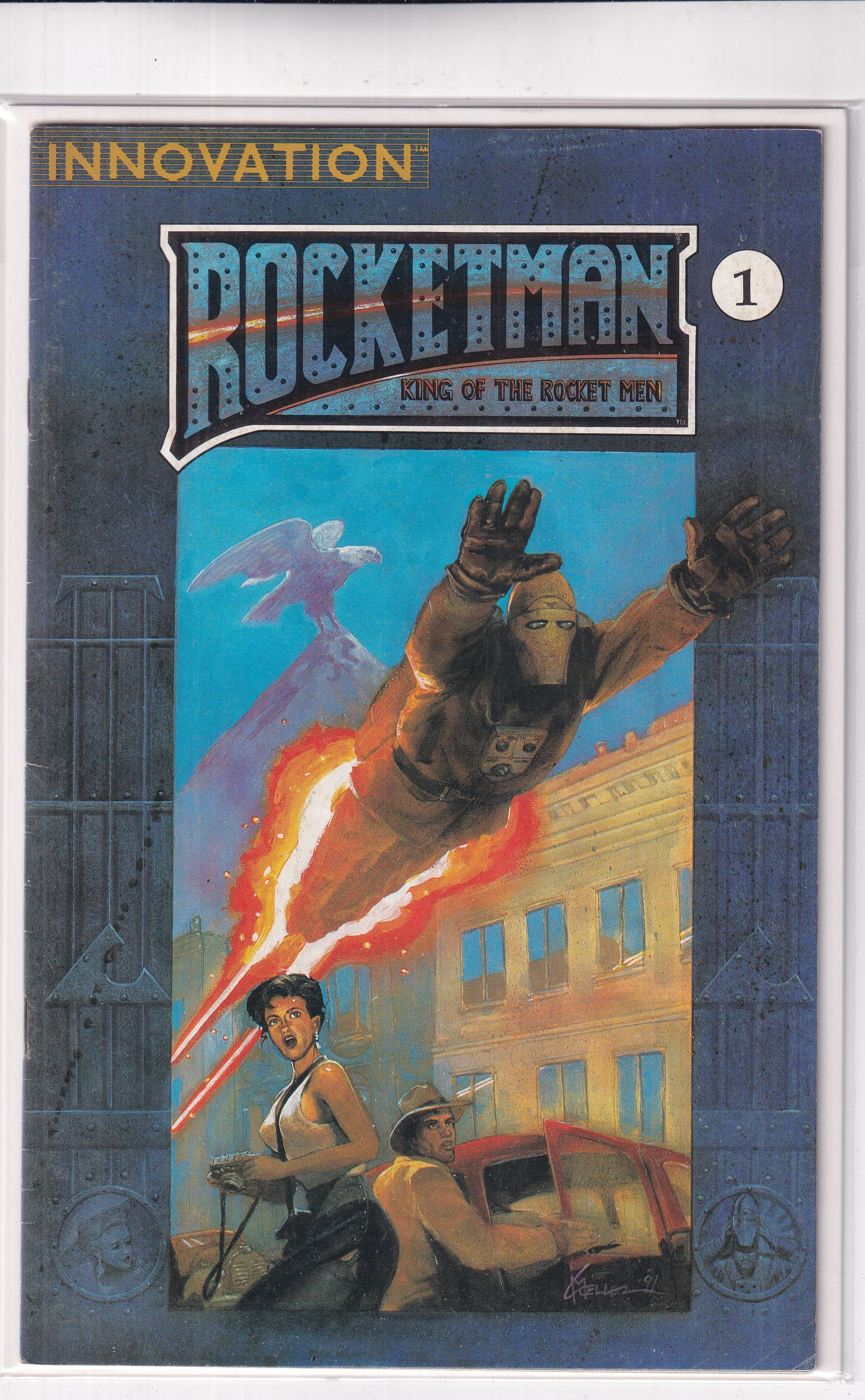 ROCKETMAN KING OF THE ROCKET MEN #1 - Slab City Comics 