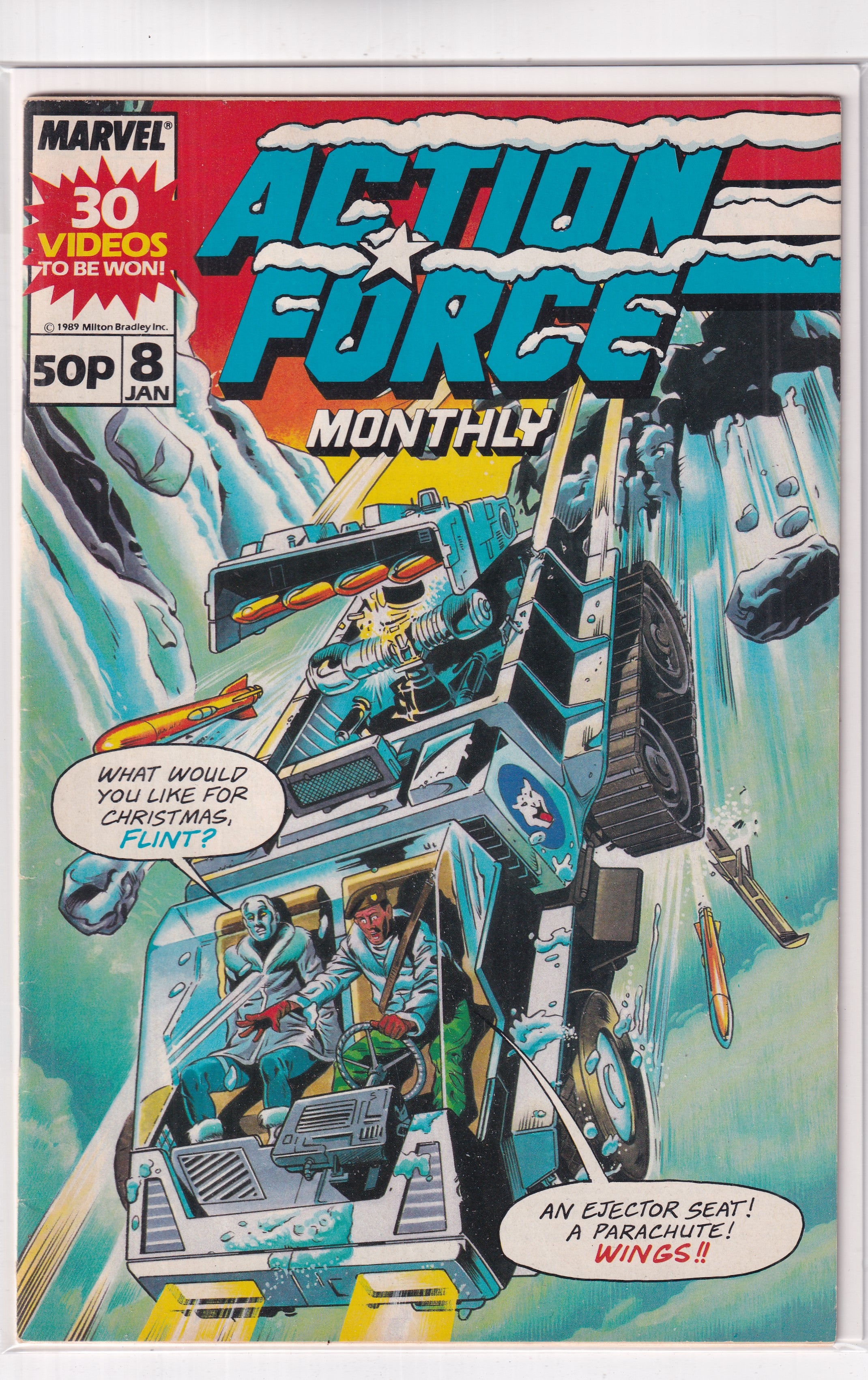 ACTION FORCE MONTHLY #8 - Slab City Comics 