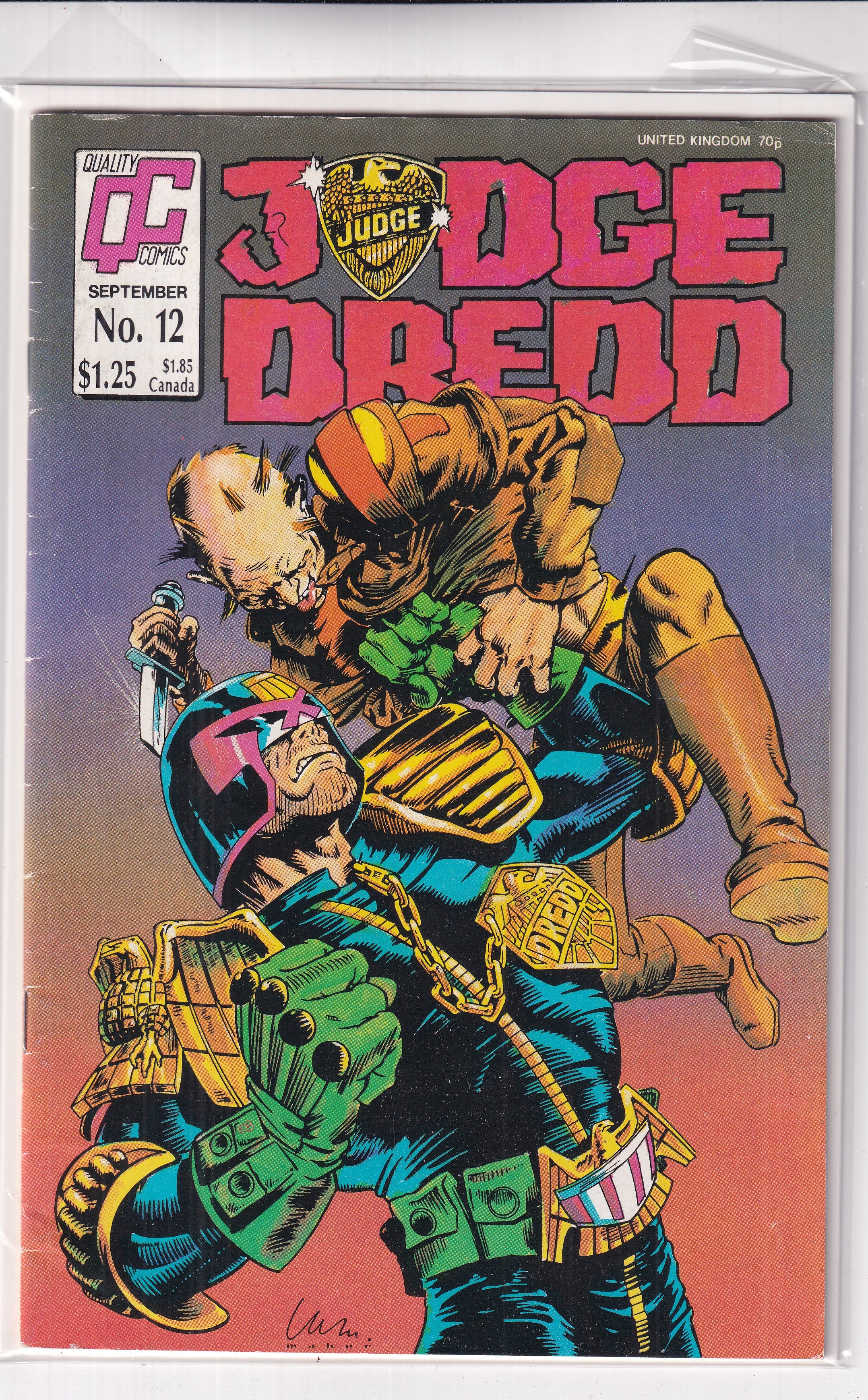 JUDGE DREDD #12 - Slab City Comics 