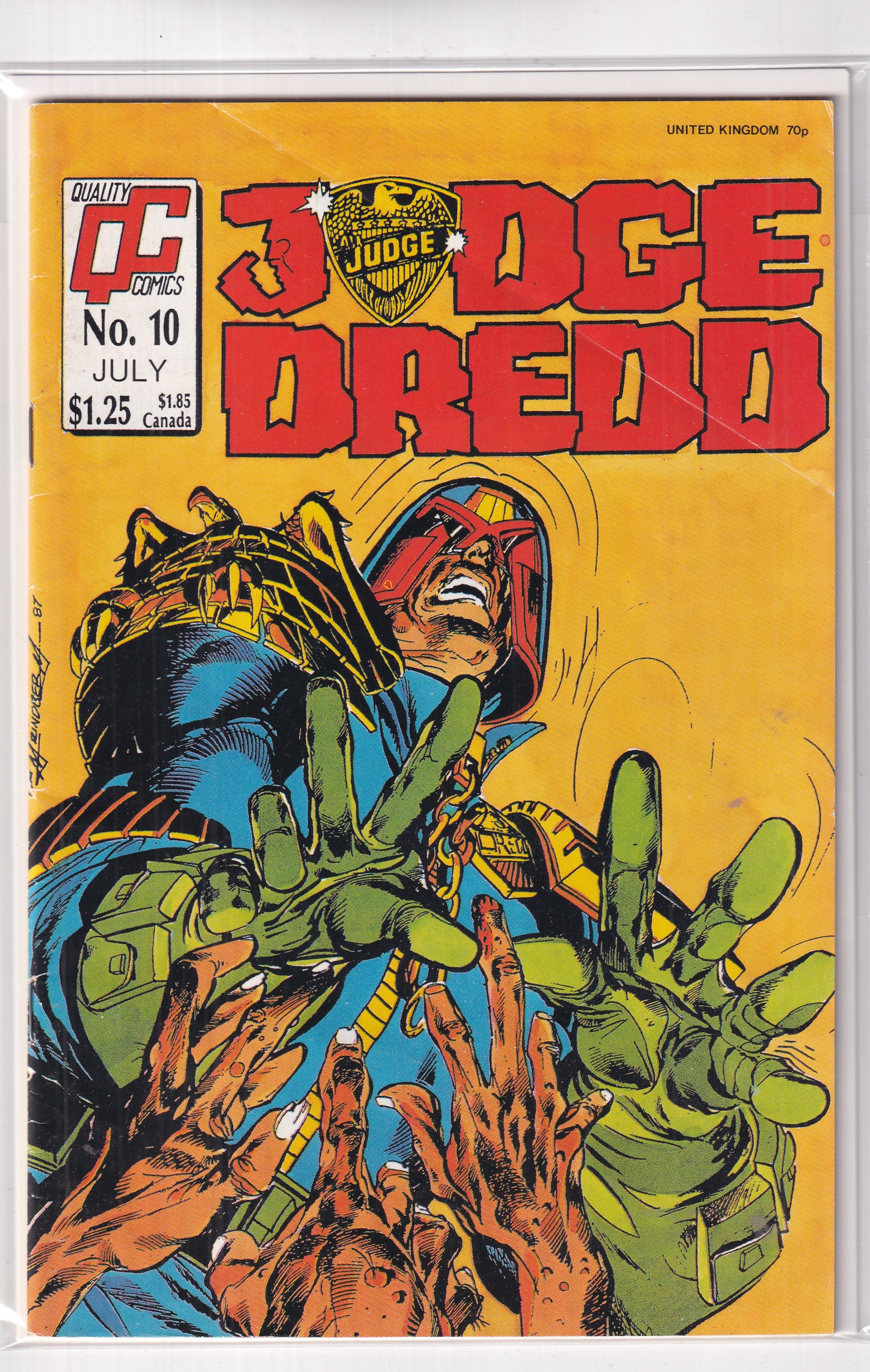 JUDGE DREDD #10 - Slab City Comics 