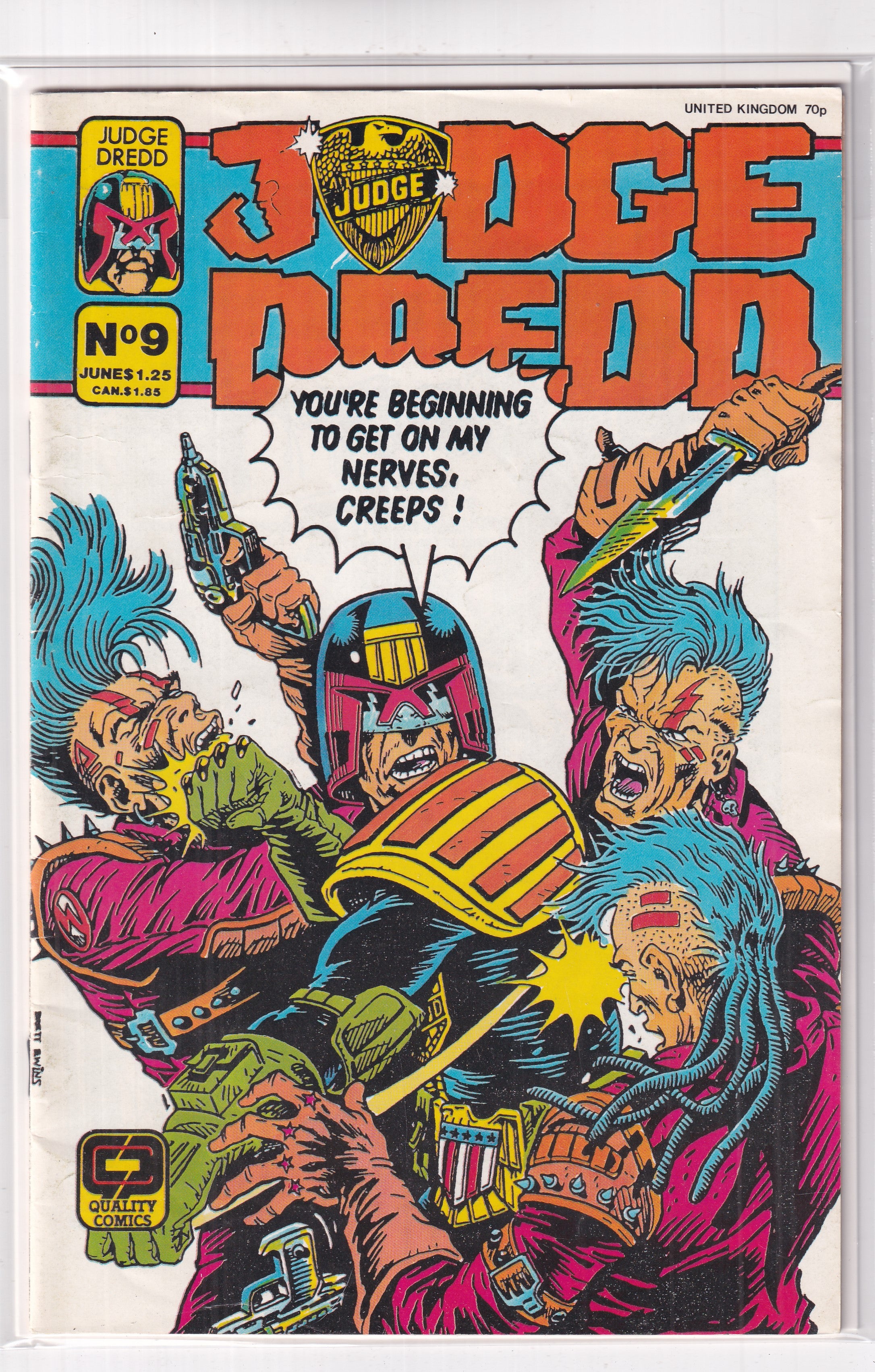 JUDGE DREDD #9 - Slab City Comics 