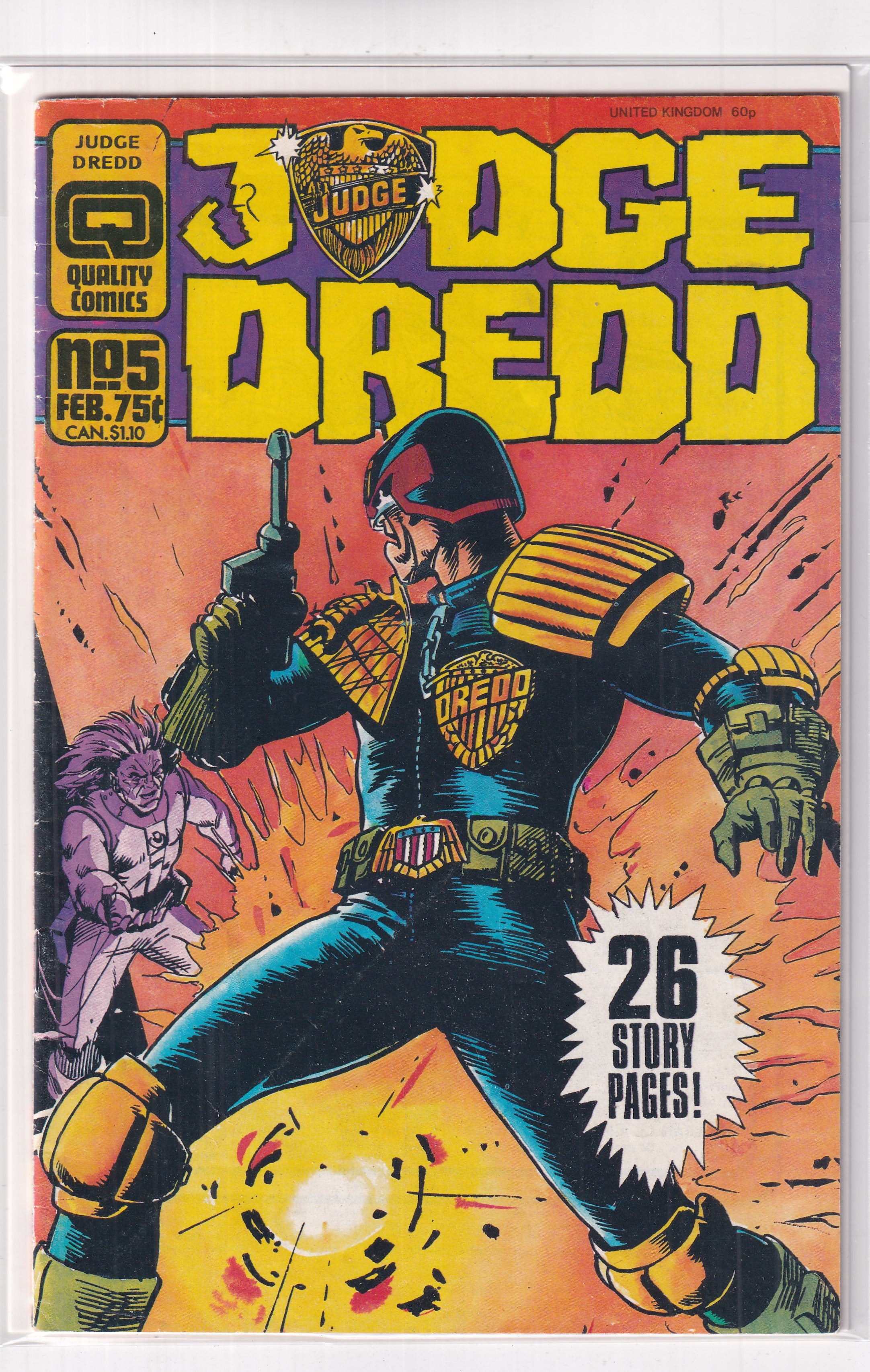 JUDGE DREDD #5 - Slab City Comics 