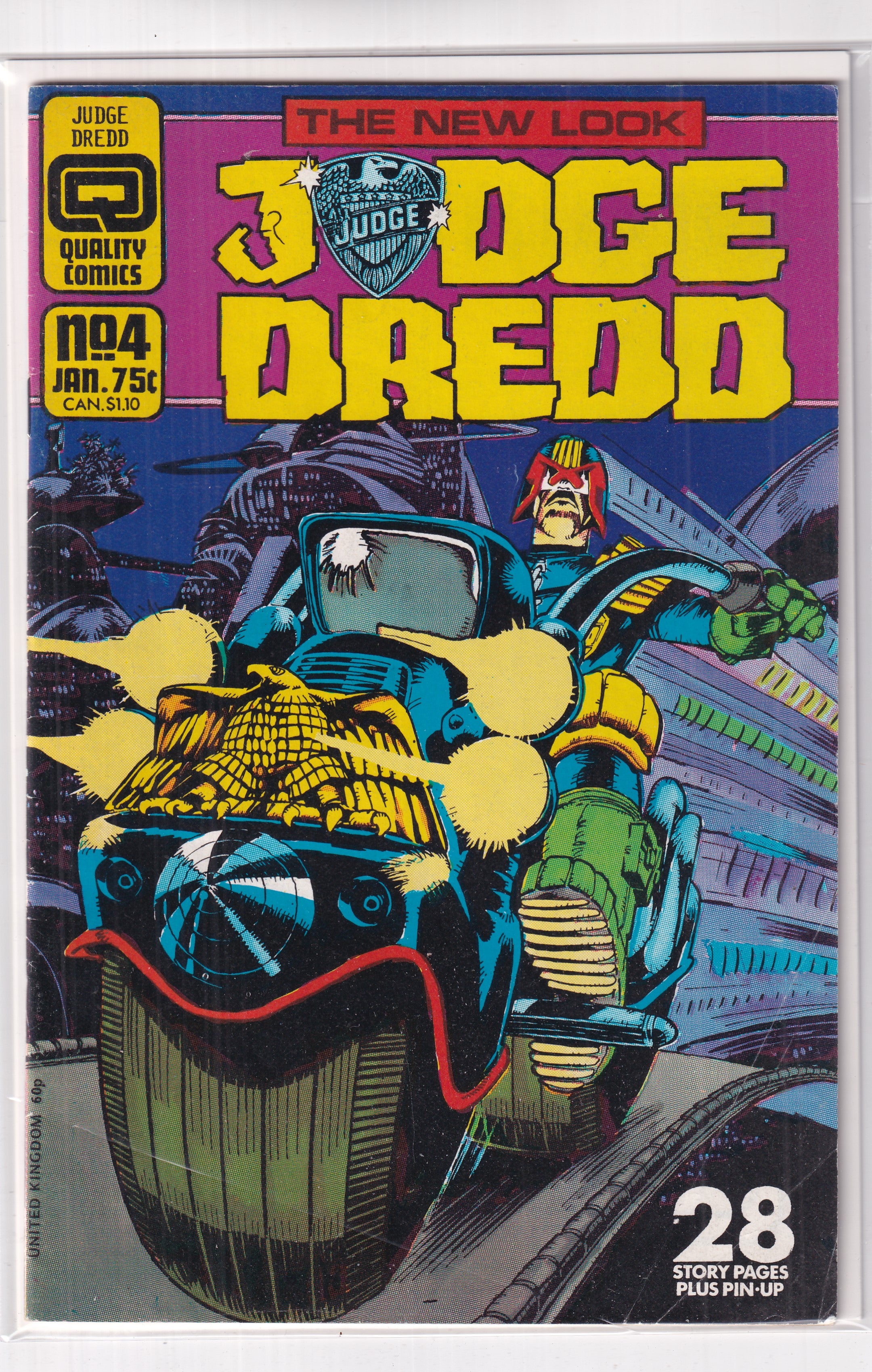 JUDGE DREDD #4 - Slab City Comics 