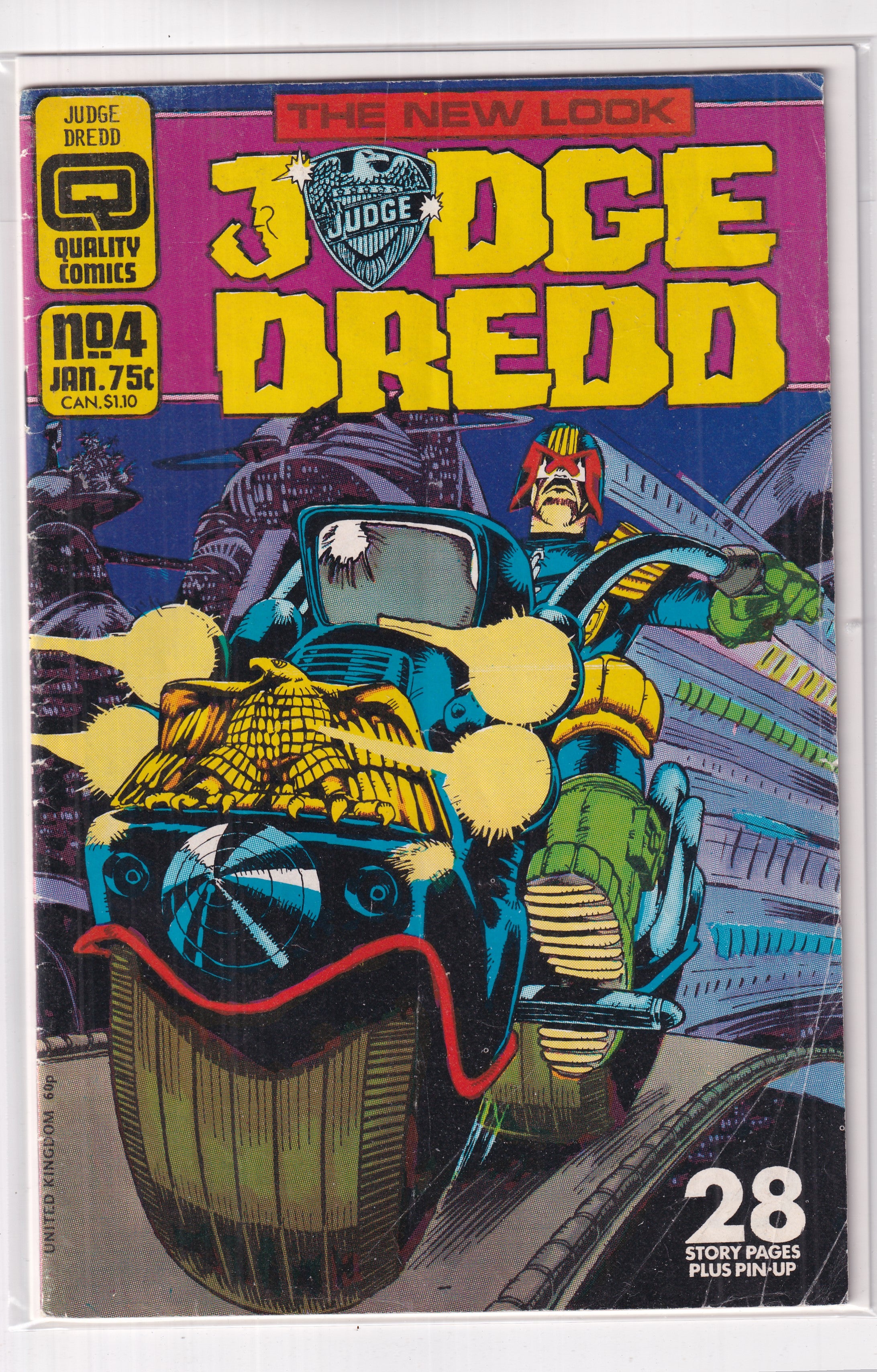 JUDGE DREDD #4 - Slab City Comics 