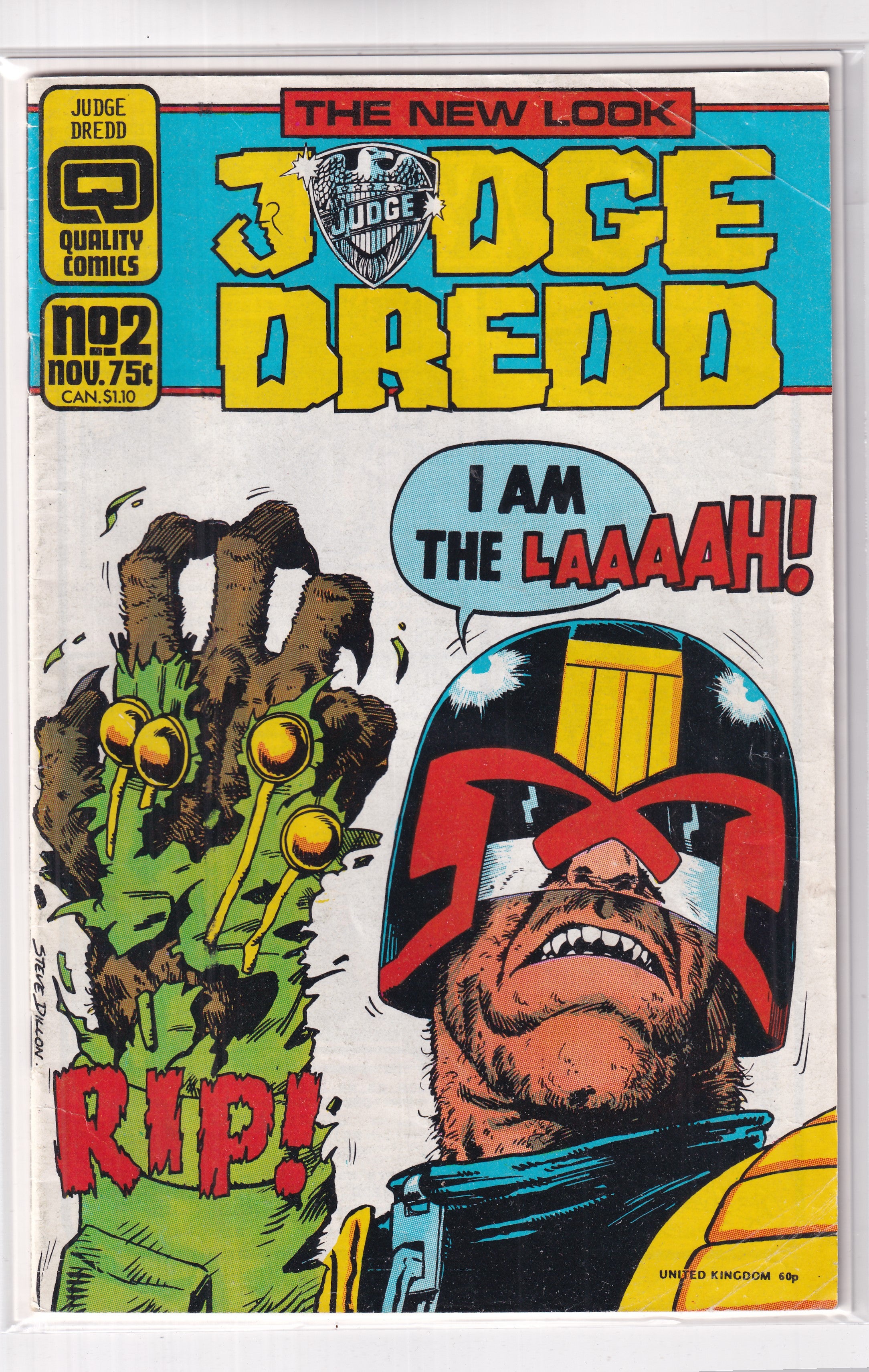 JUDGE DREDD #2 - Slab City Comics 